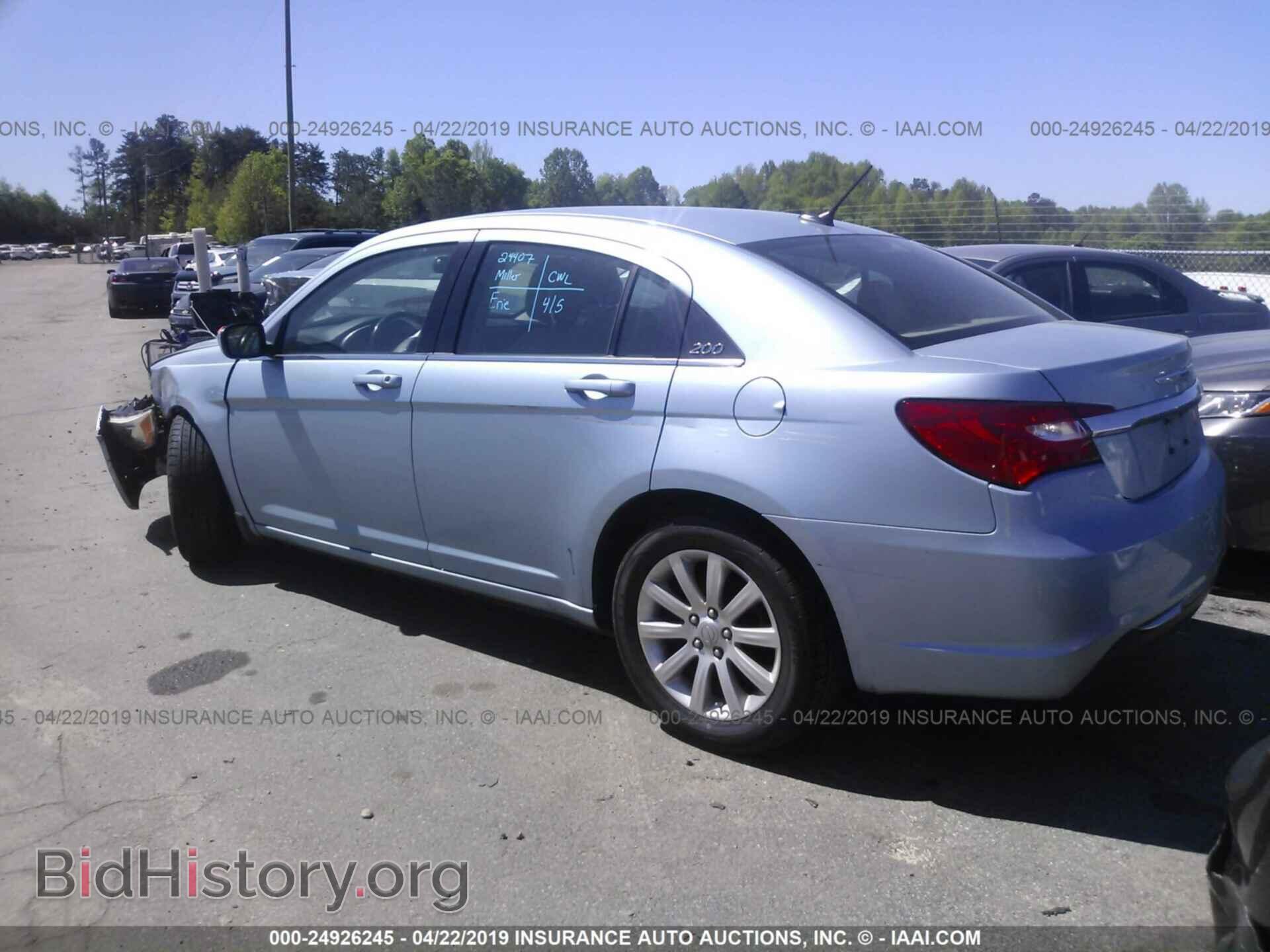 2012 CHRYSLER 200 - VIN: 1C3CCBBB0CN160812 - Фото 3