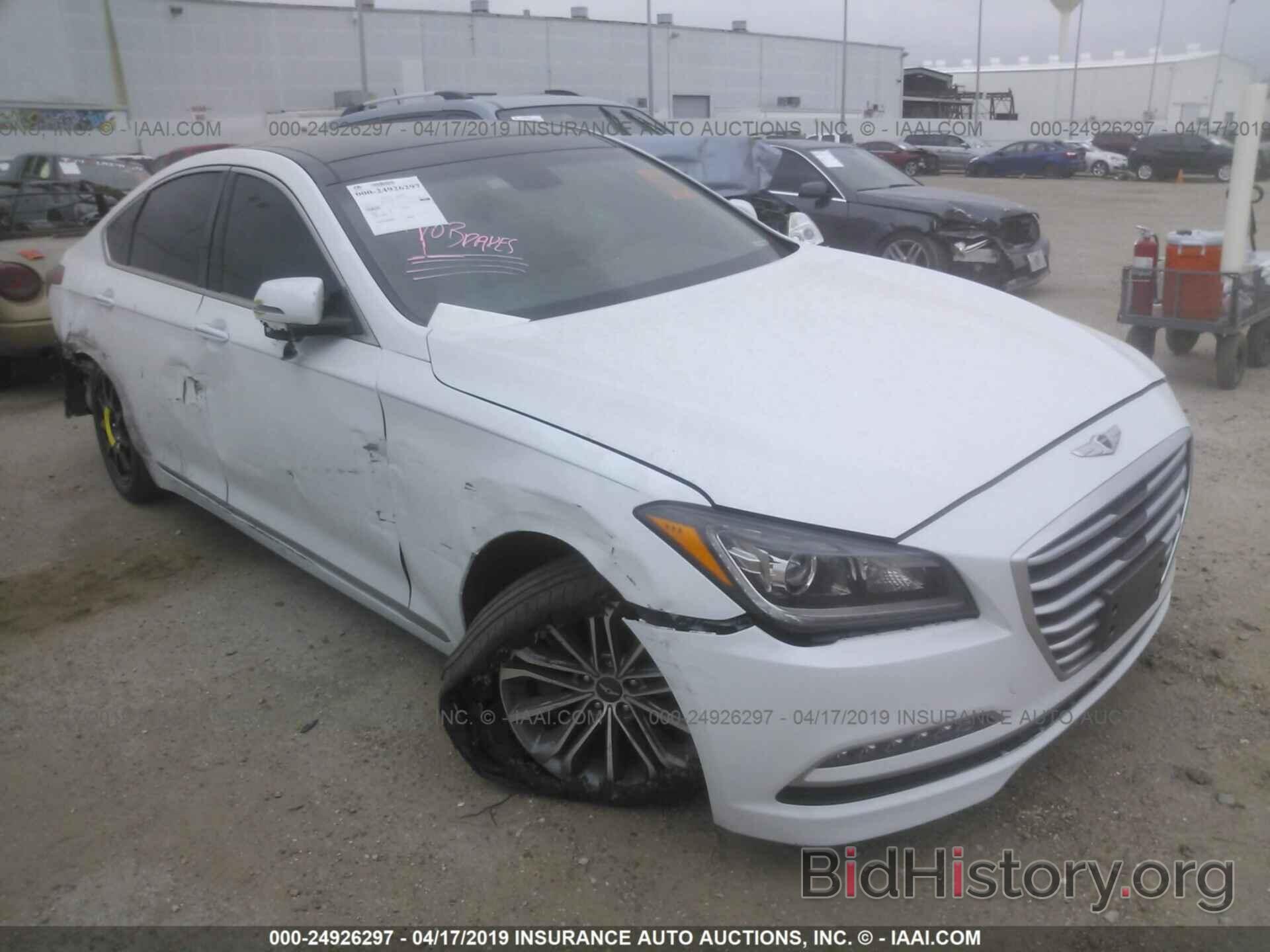 Photo KMHGN4JE8GU121424 - HYUNDAI GENESIS 2016