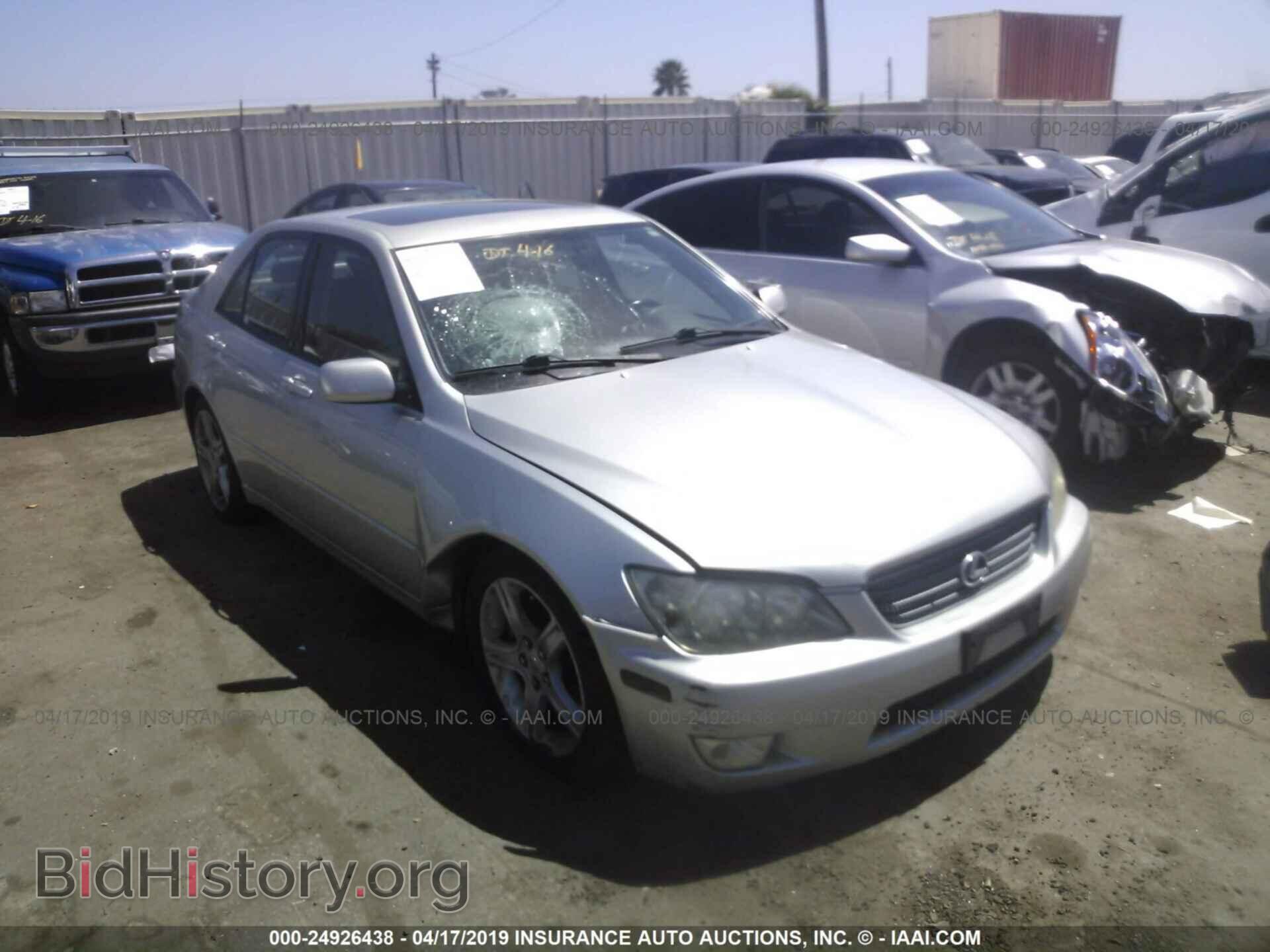 Photo JTHBD182510018843 - LEXUS IS 2001