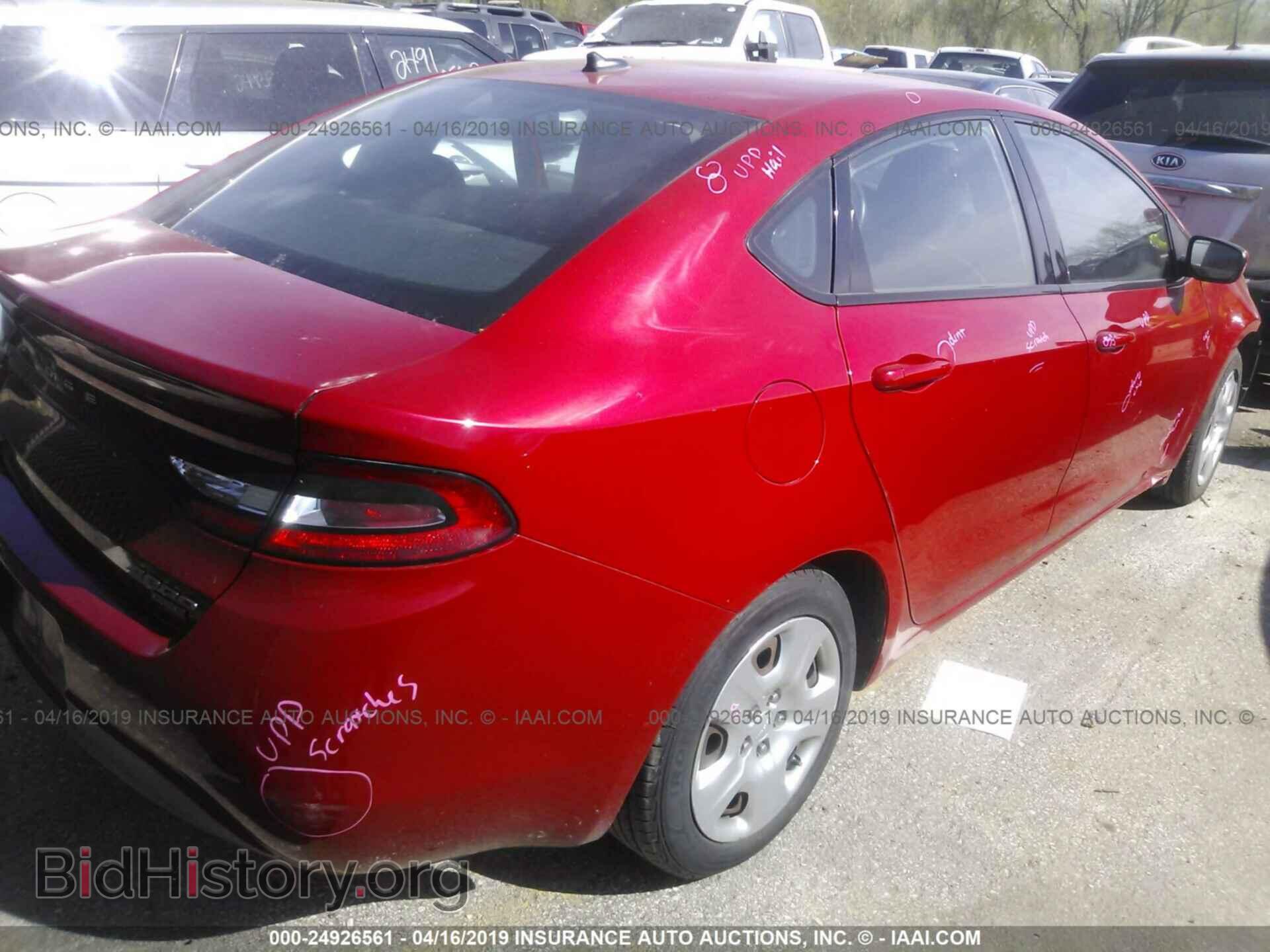 2013 DODGE DART - VIN: 1C3CDFAH0DD315439 - Фото 4