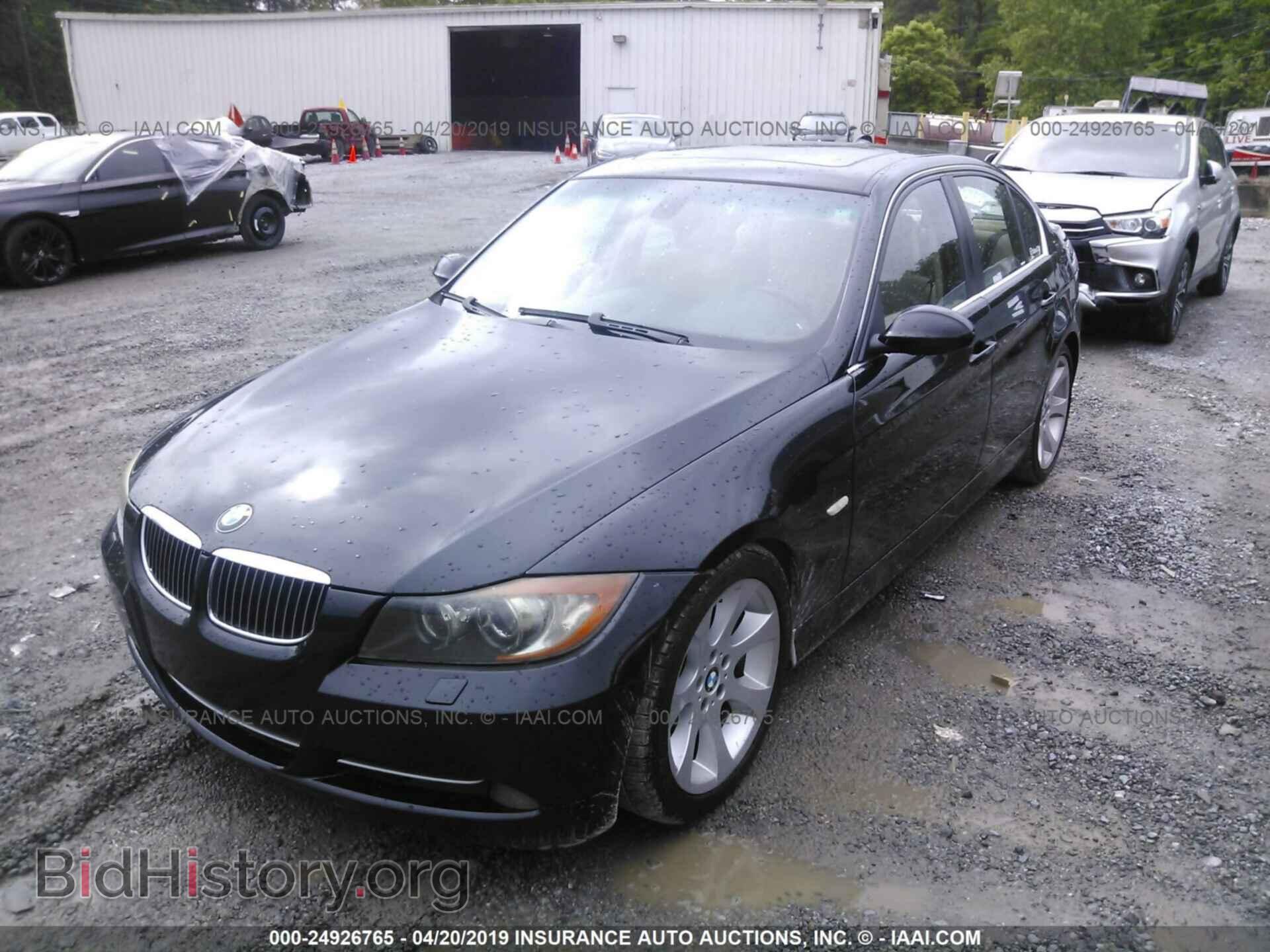 2007 BMW 335 - VIN: WBAVB73577P100918 - Фото 2