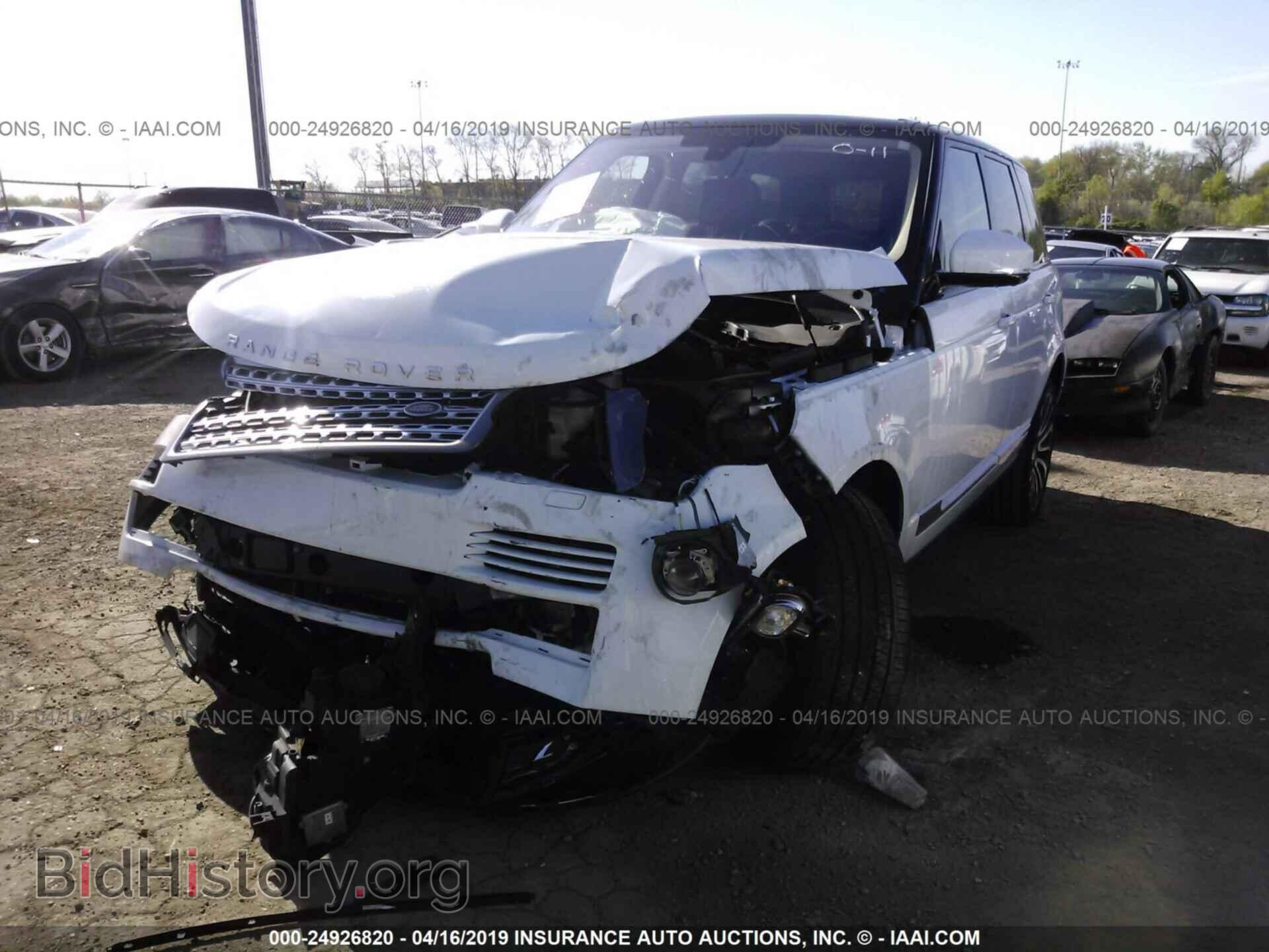 2016 LAND ROVER RANGE ROVER - VIN: SALGS2EF3GA275456 - Фото 2