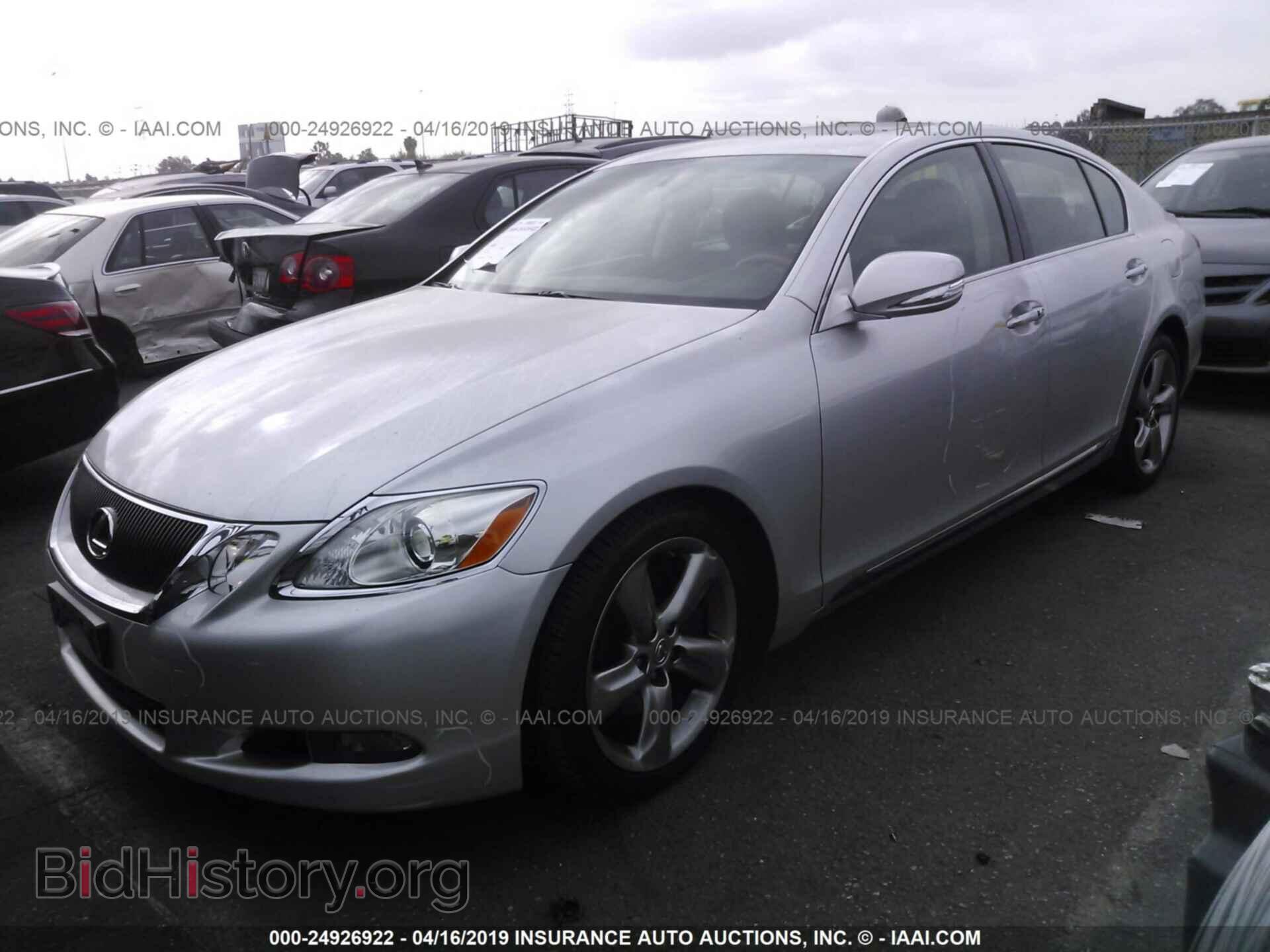 2011 LEXUS GS - VIN: JTHBE1KS7B0054301 - Фото 2