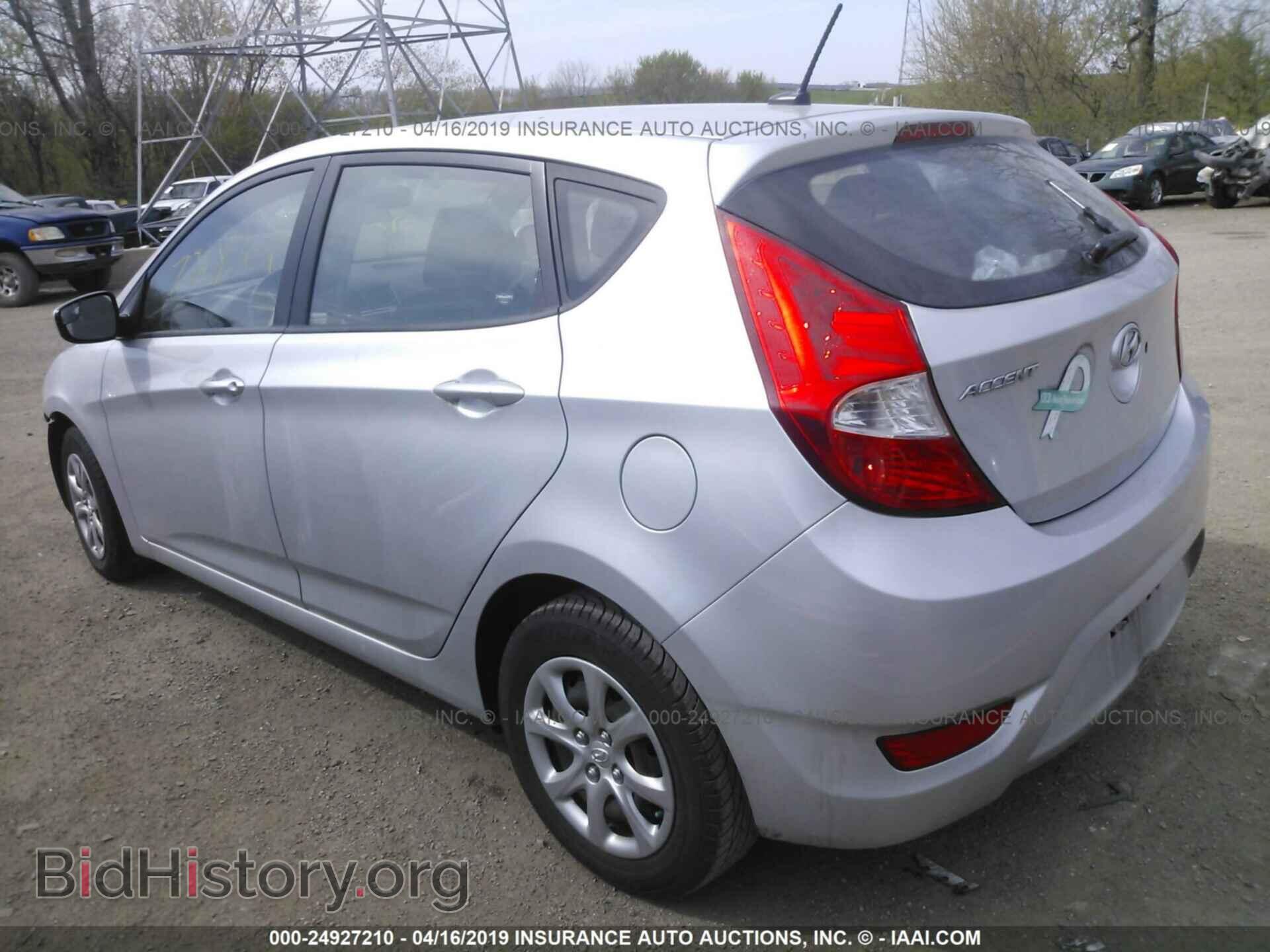 2014 HYUNDAI ACCENT - VIN: KMHCT5AE8EU166595 - Фото 3
