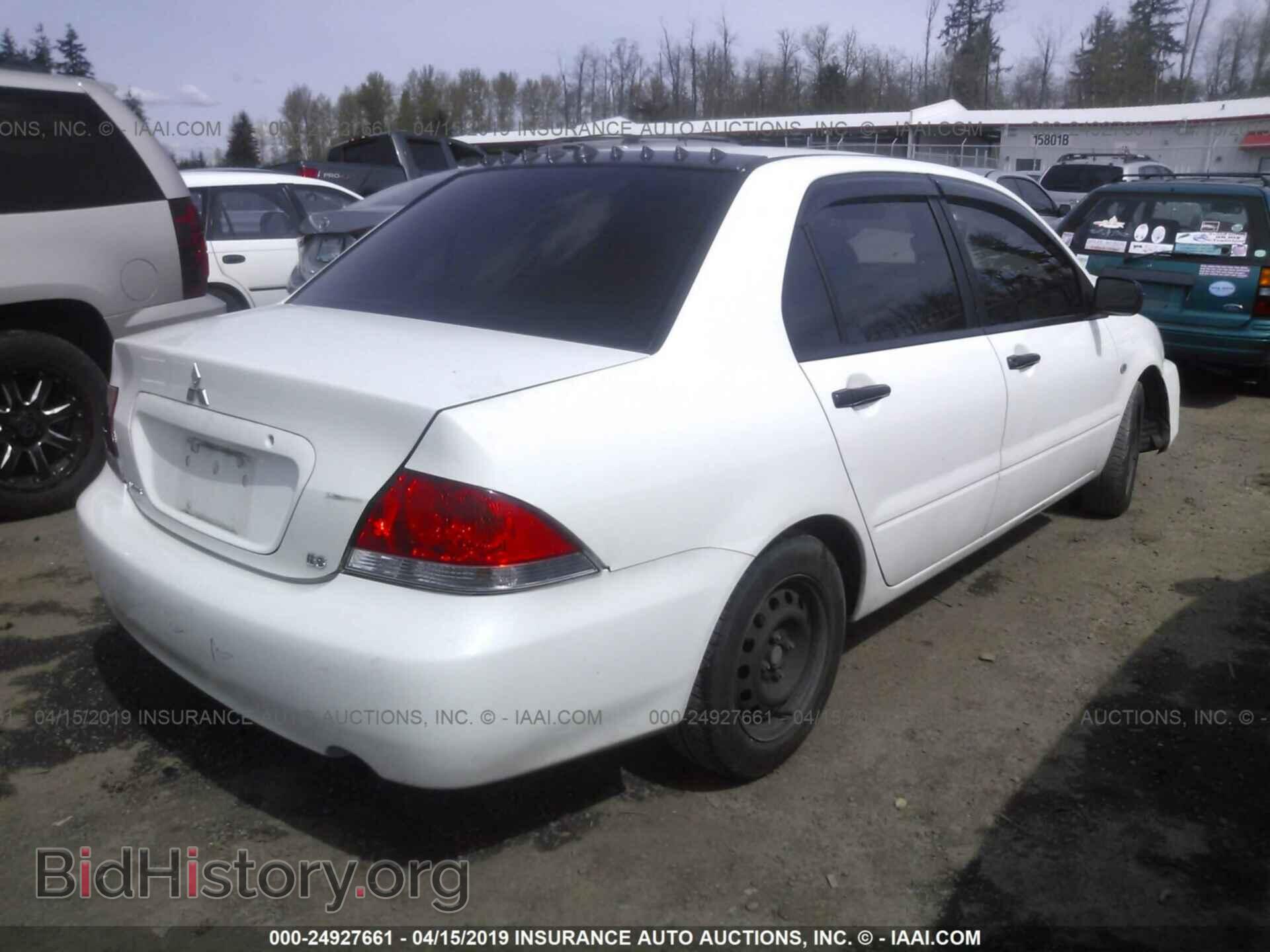 2005 MITSUBISHI LANCER - VIN: JA3AJ26E35U034903 - Фото 4