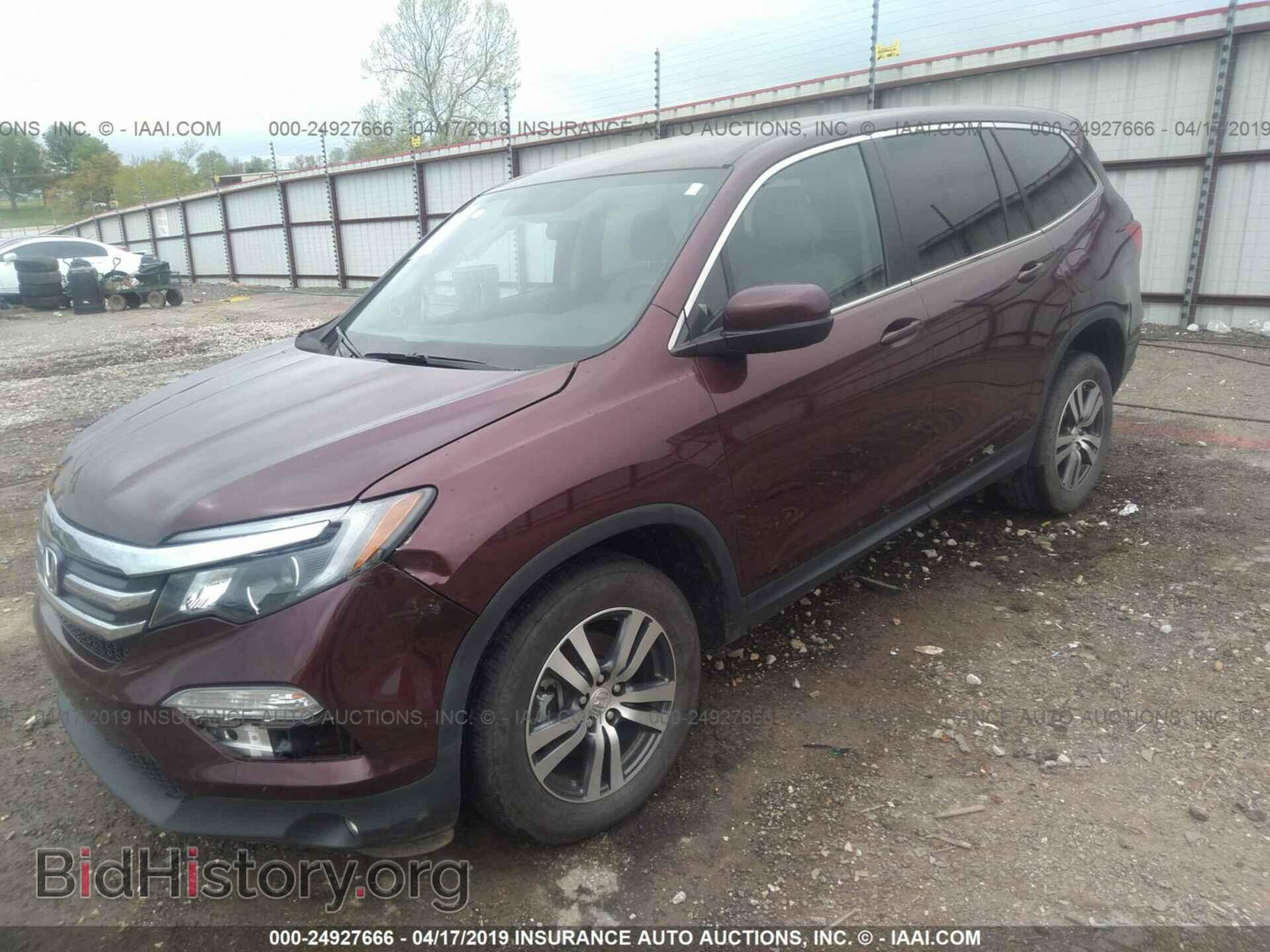 2017 HONDA PILOT - VIN: 5FNYF5H3XHB018709 - Фото 2
