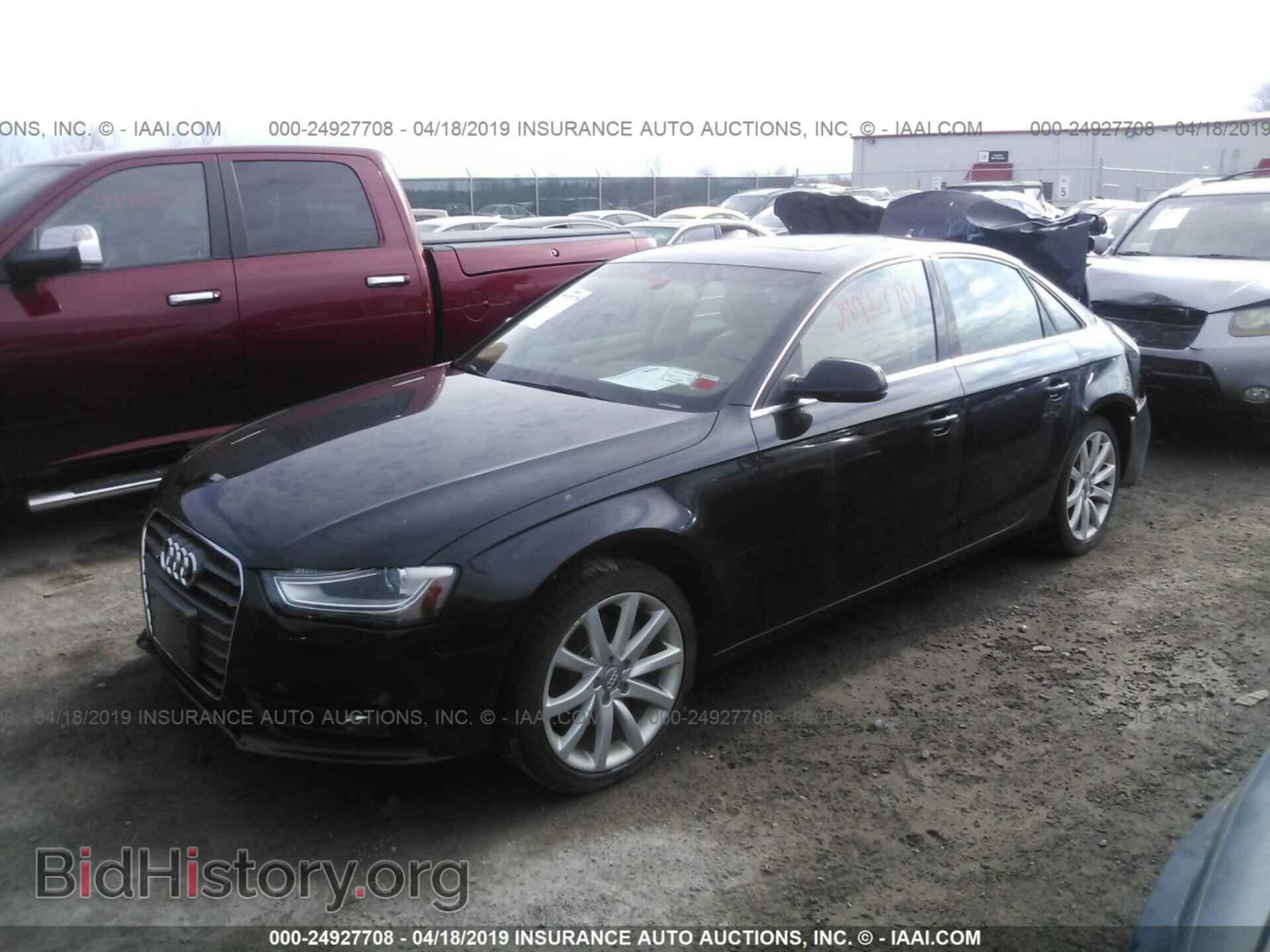 2013 AUDI A4 - VIN: WAUFFAFL2DN007599 - Photo 2