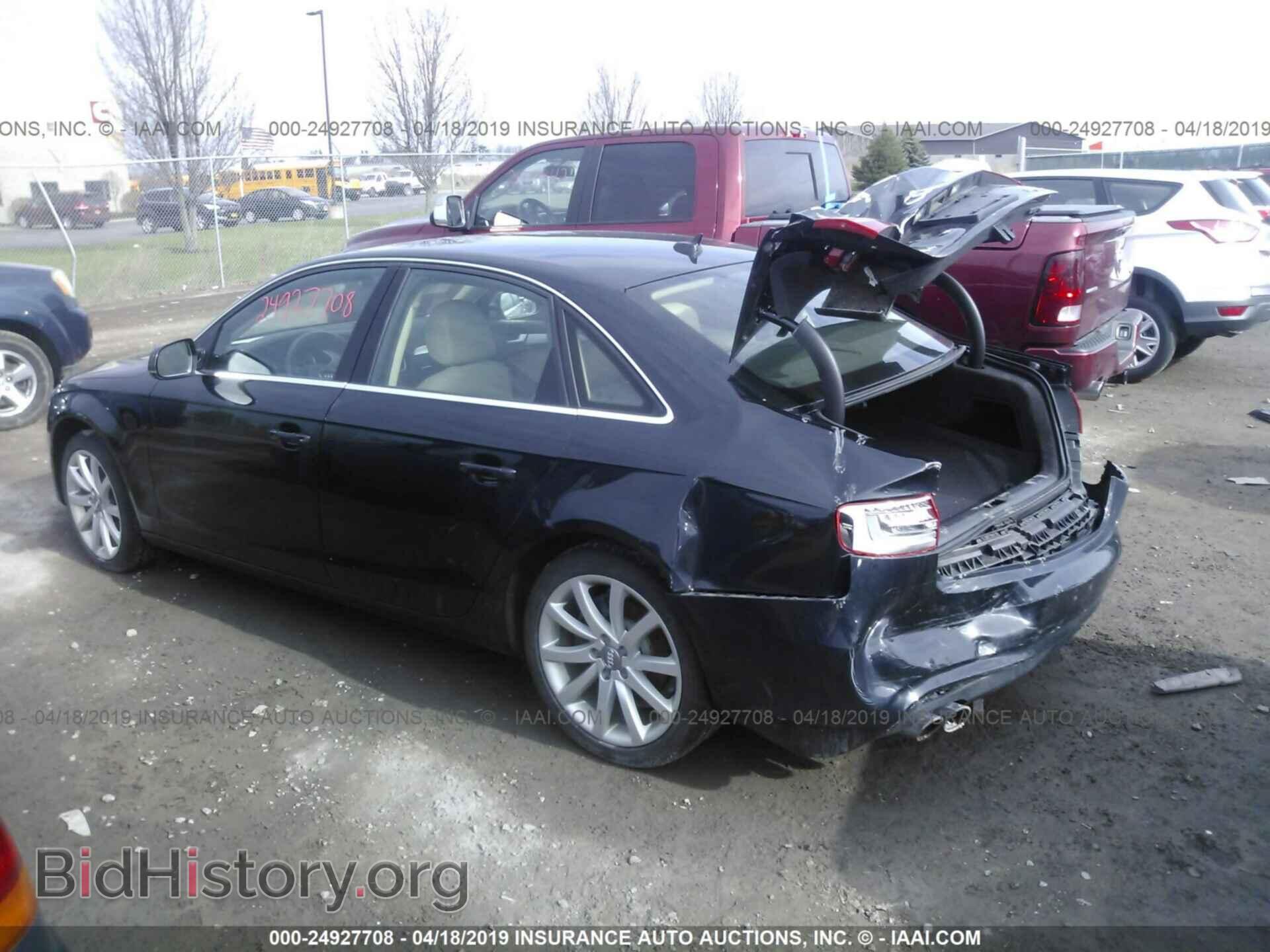 2013 AUDI A4 - VIN: WAUFFAFL2DN007599 - Photo 3