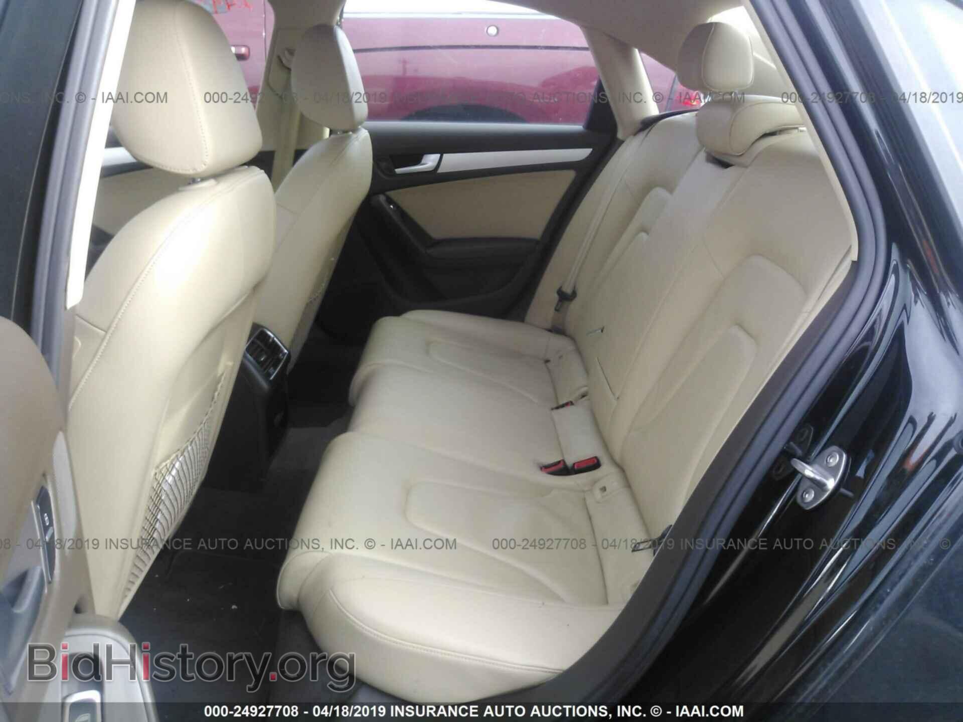 2013 AUDI A4 - VIN: WAUFFAFL2DN007599 - Photo 8