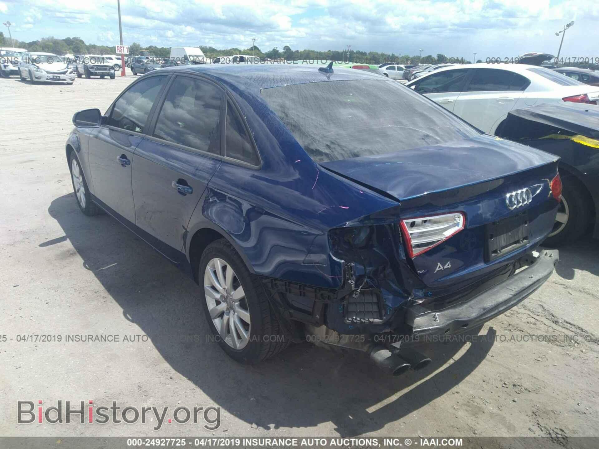 2014 AUDI A4 - VIN: WAUAFAFL1EN034630 - Фото 3