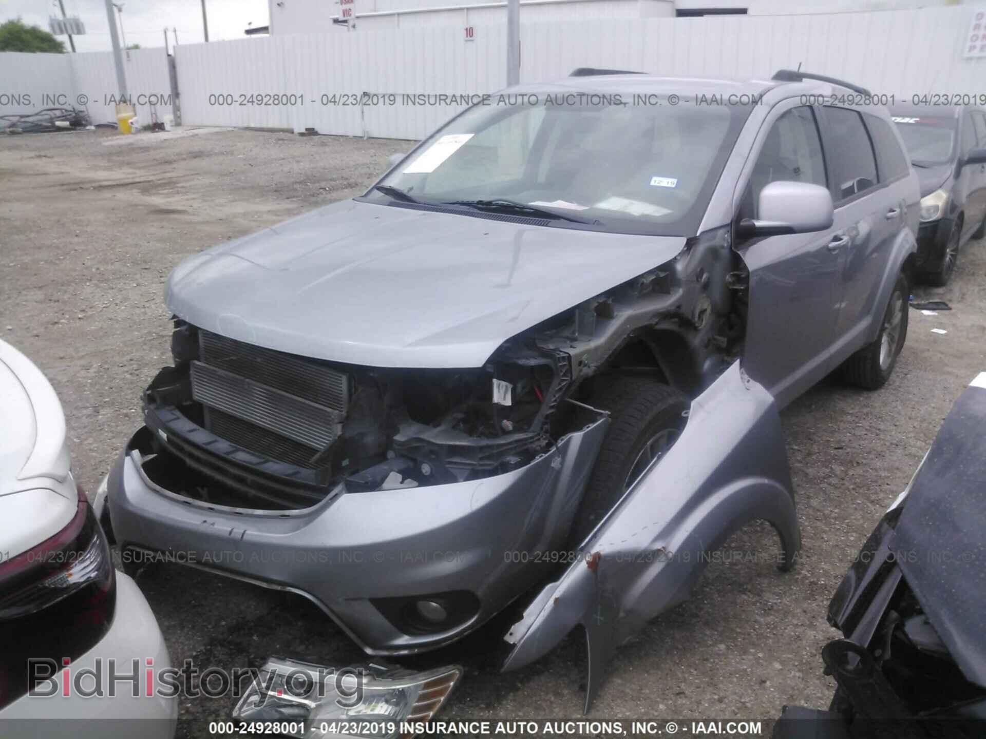 2015 DODGE JOURNEY - VIN: 3C4PDCBG9FT669071 - Фото 2
