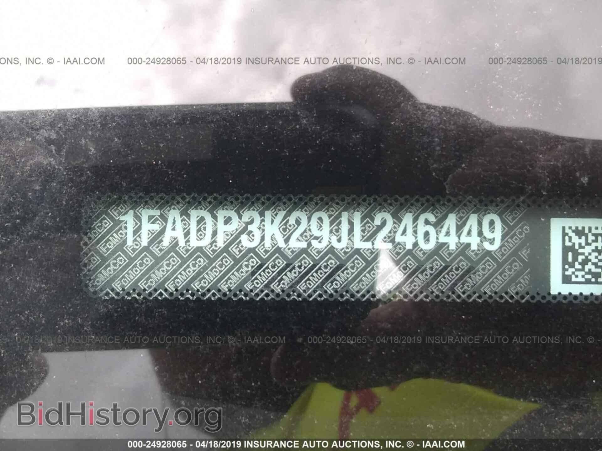 2018 FORD FOCUS - VIN: 1FADP3K29JL246449 - Photo 9