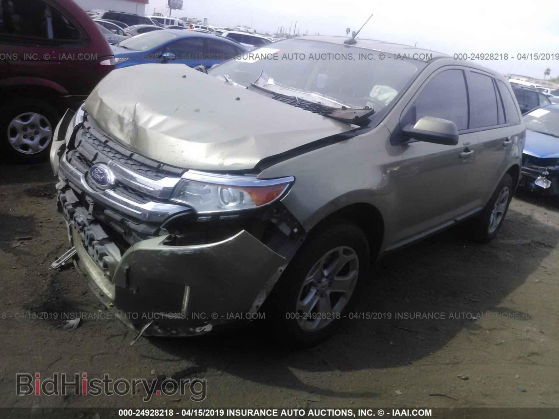 2012 FORD EDGE - VIN: 2FMDK3JC6CBA08608 - Фото 2