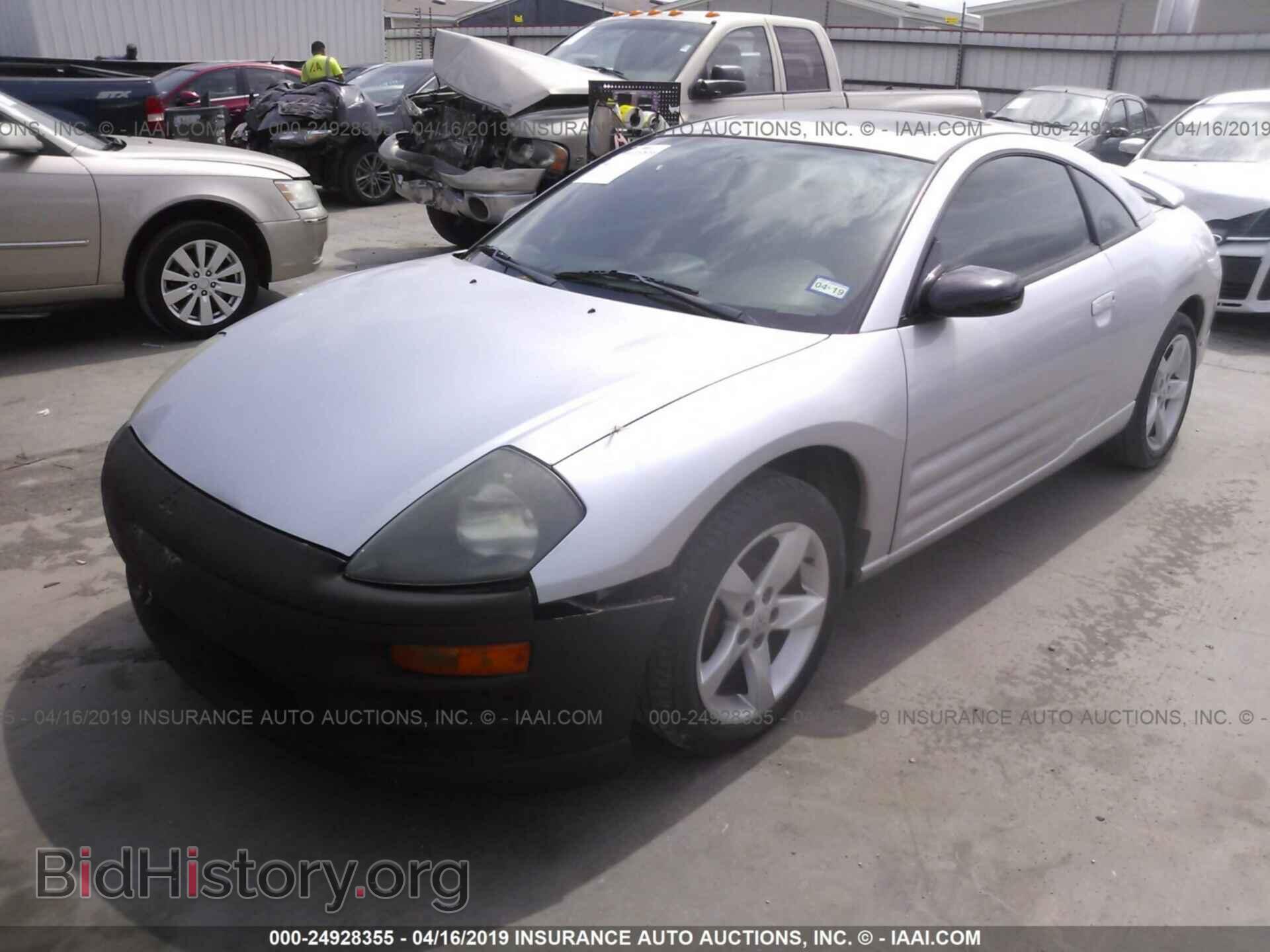 2000 MITSUBISHI ECLIPSE - VIN: 4A3AC44G4YE142132 - Фото 2