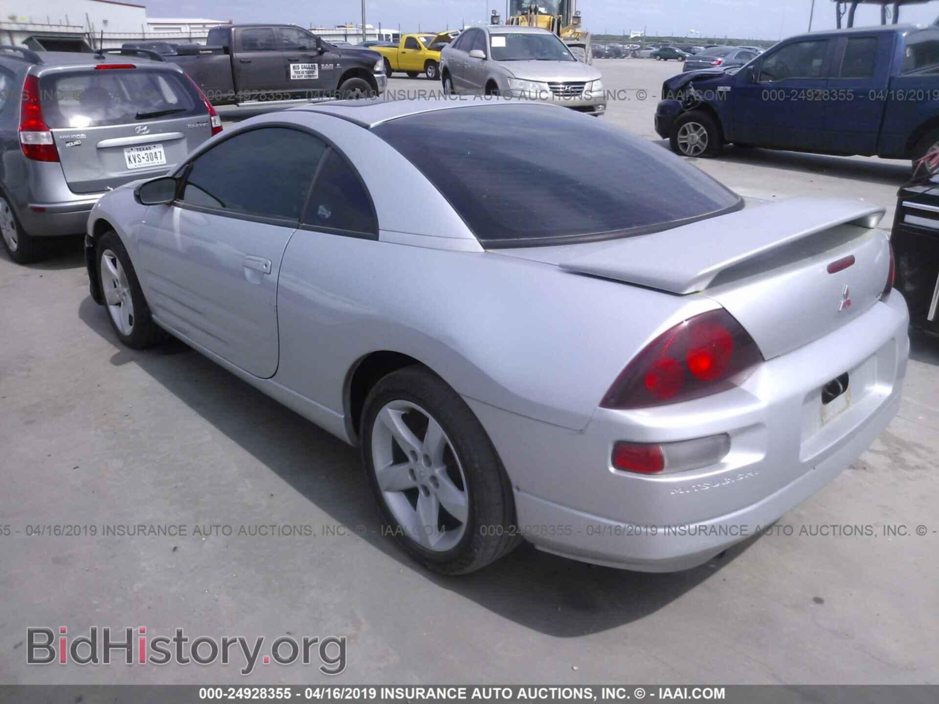 2000 MITSUBISHI ECLIPSE - VIN: 4A3AC44G4YE142132 - Фото 3