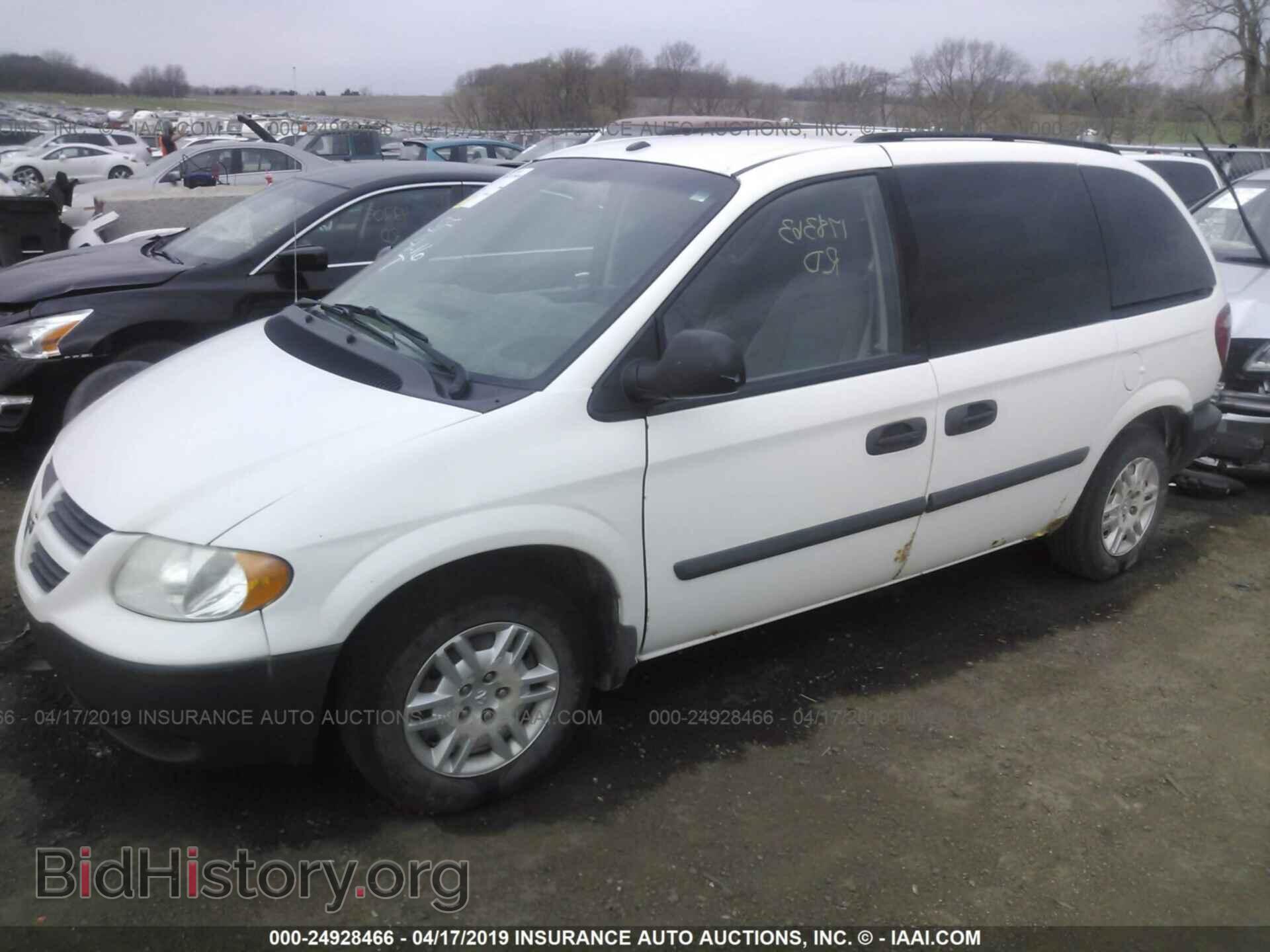 2007 DODGE CARAVAN - VIN: 1D4GP25R77B204647 - Фото 2