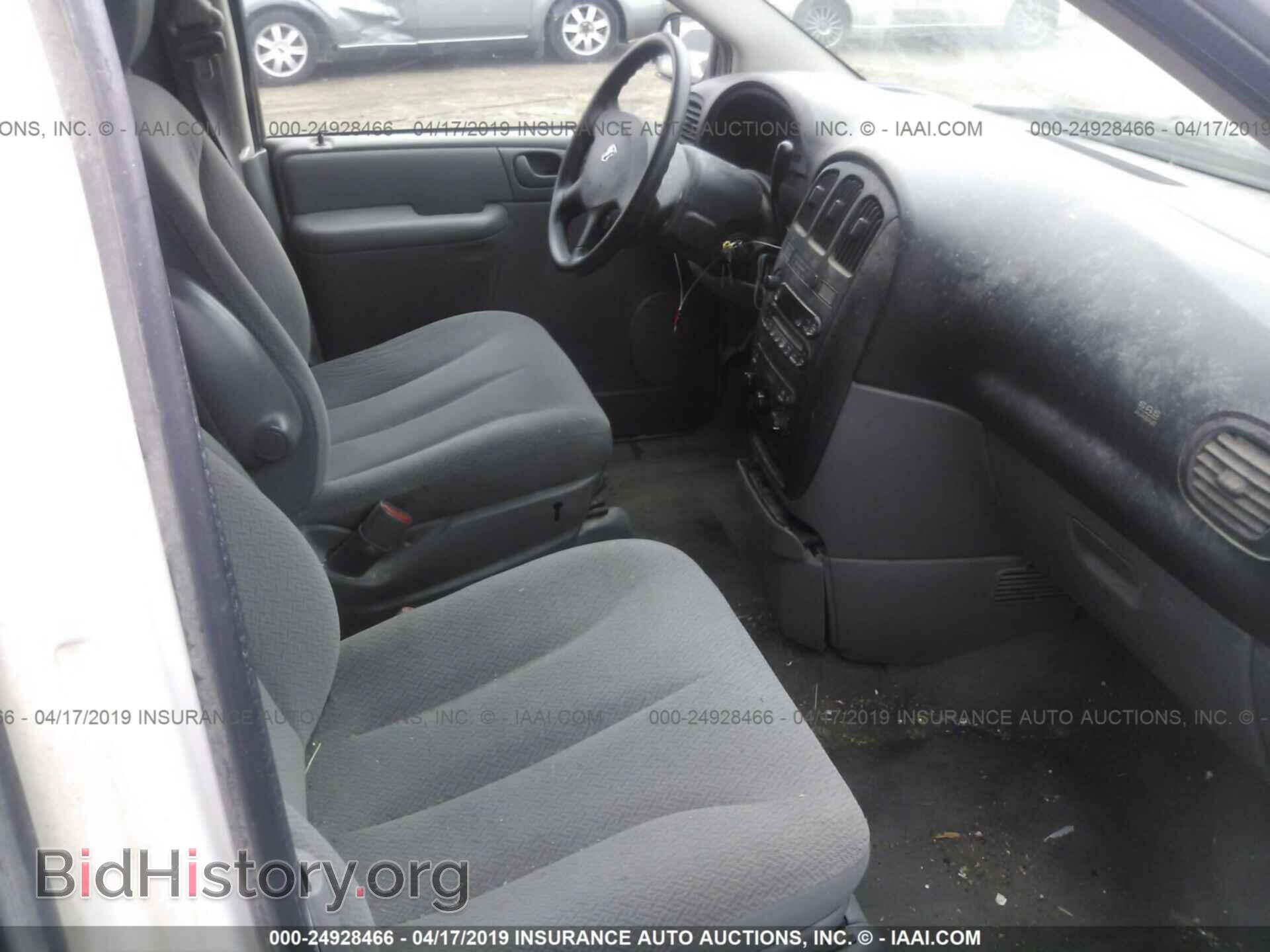 2007 DODGE CARAVAN - VIN: 1D4GP25R77B204647 - Фото 5