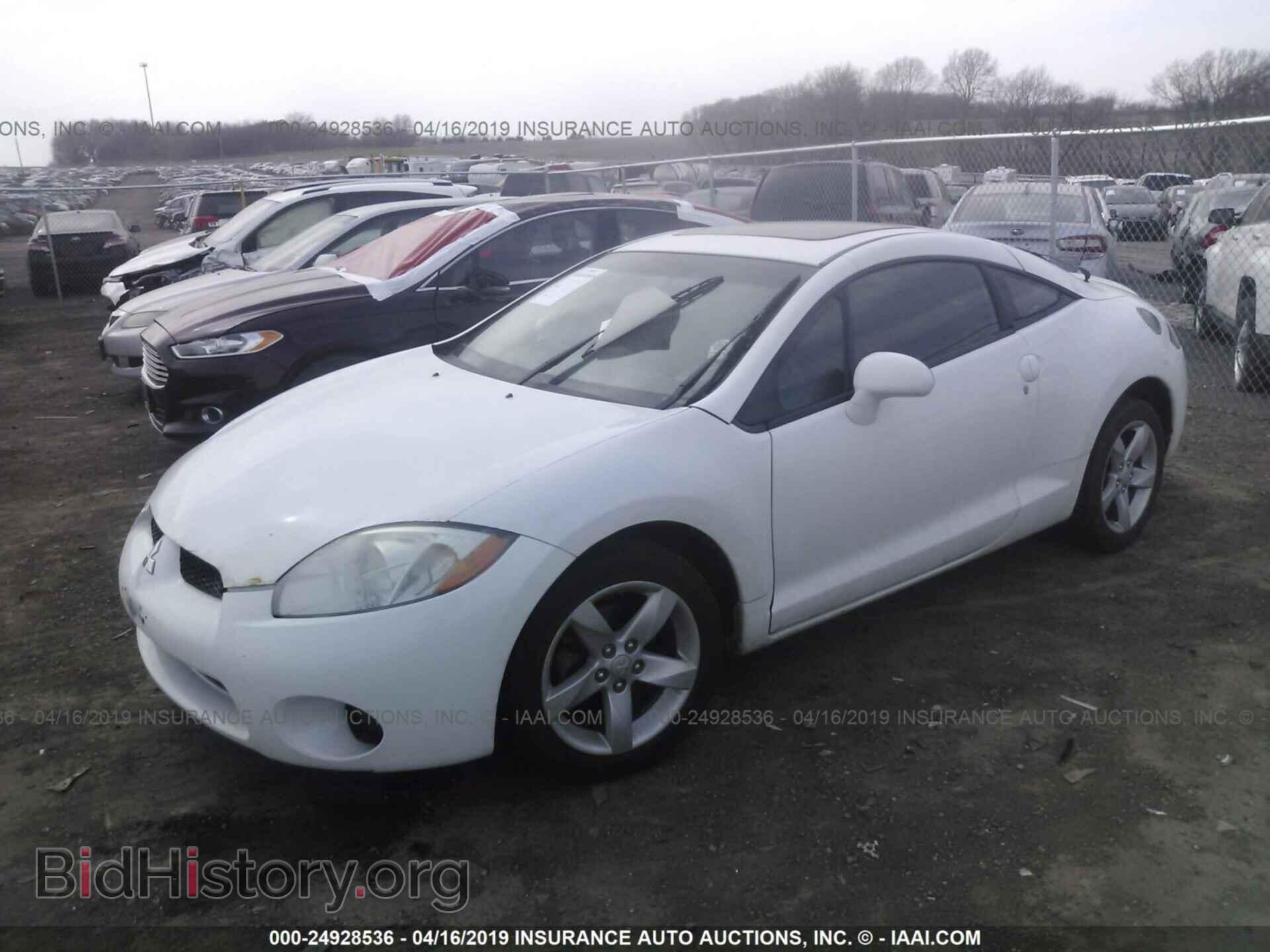 2008 MITSUBISHI ECLIPSE - VIN: 4A3AK24FX8E037822 - Фото 2