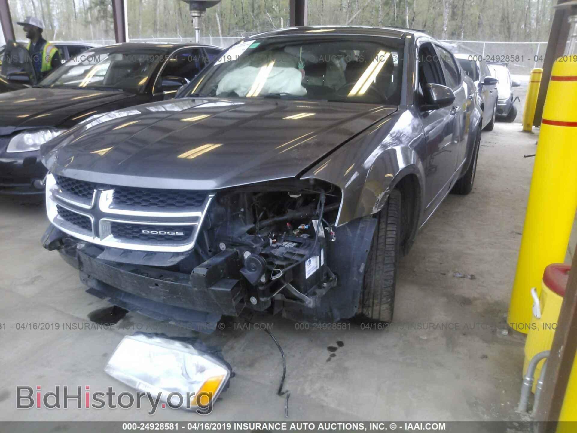 2012 DODGE AVENGER - VIN: 1C3CDZCB9CN156181 - Фото 2