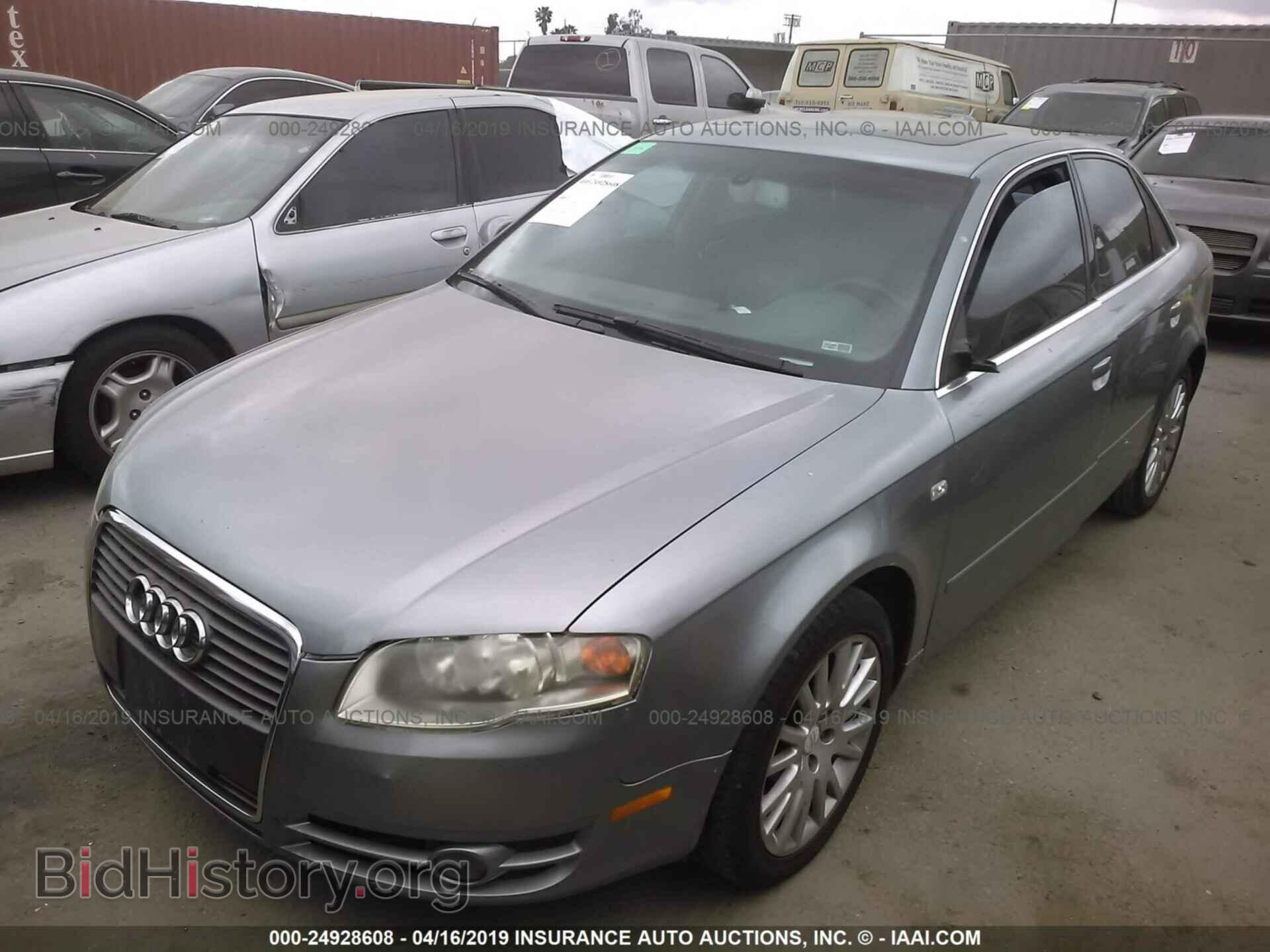2006 AUDI A4 - VIN: WAUAF78E26A201216 - Фото 2
