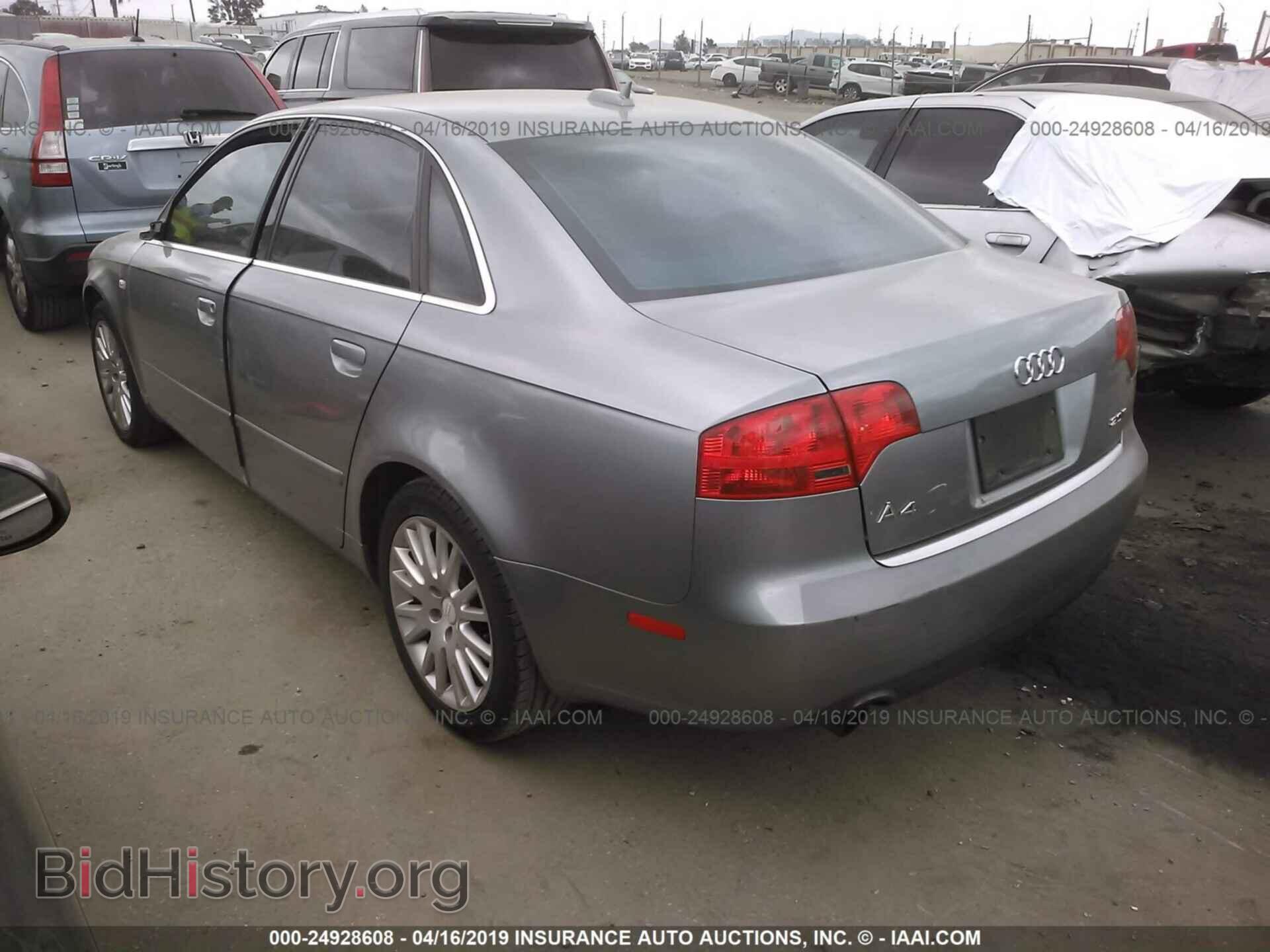 2006 AUDI A4 - VIN: WAUAF78E26A201216 - Фото 3