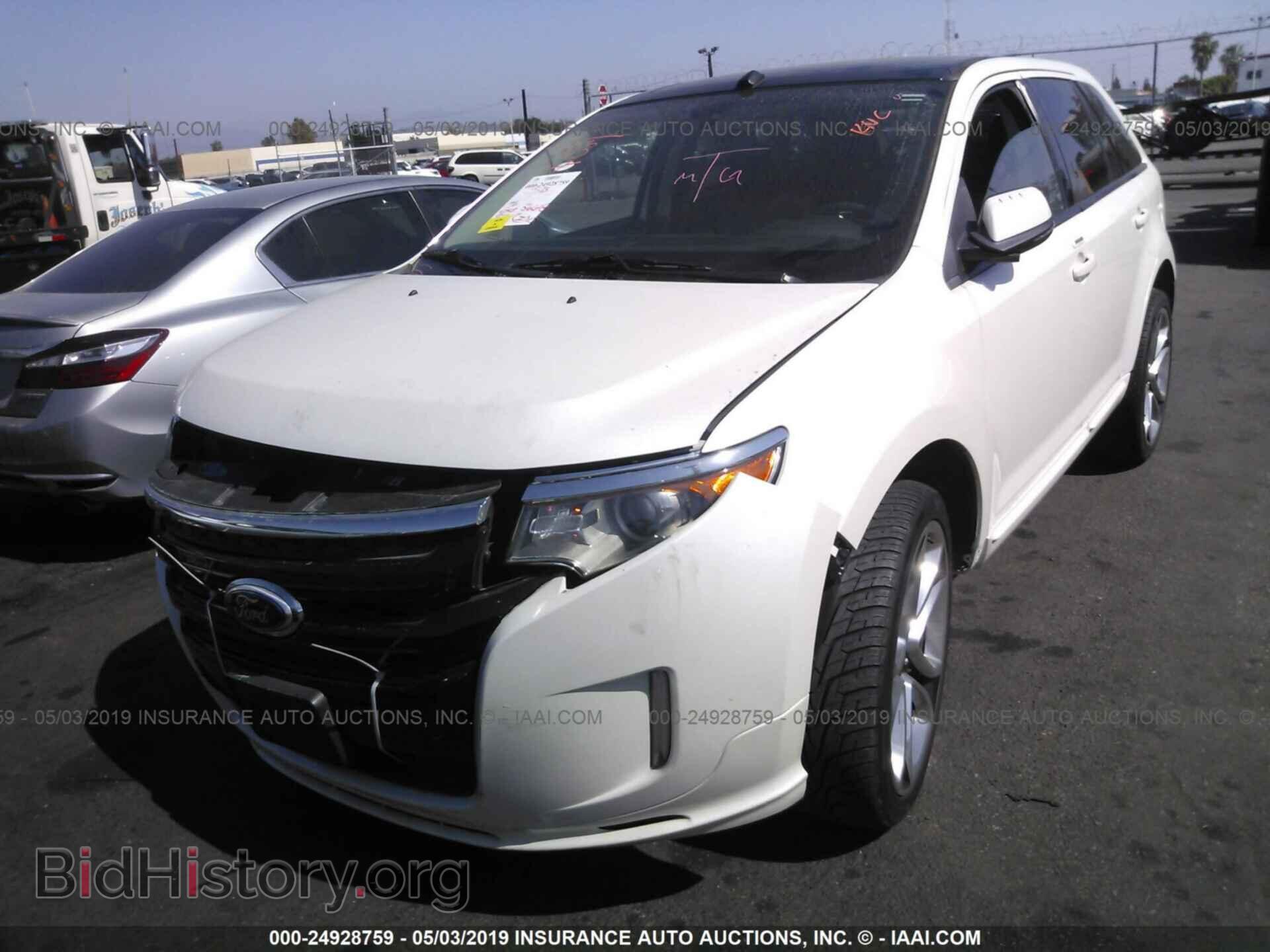 2013 FORD EDGE - VIN: 2FMDK3AK7DBC97393 - Фото 2