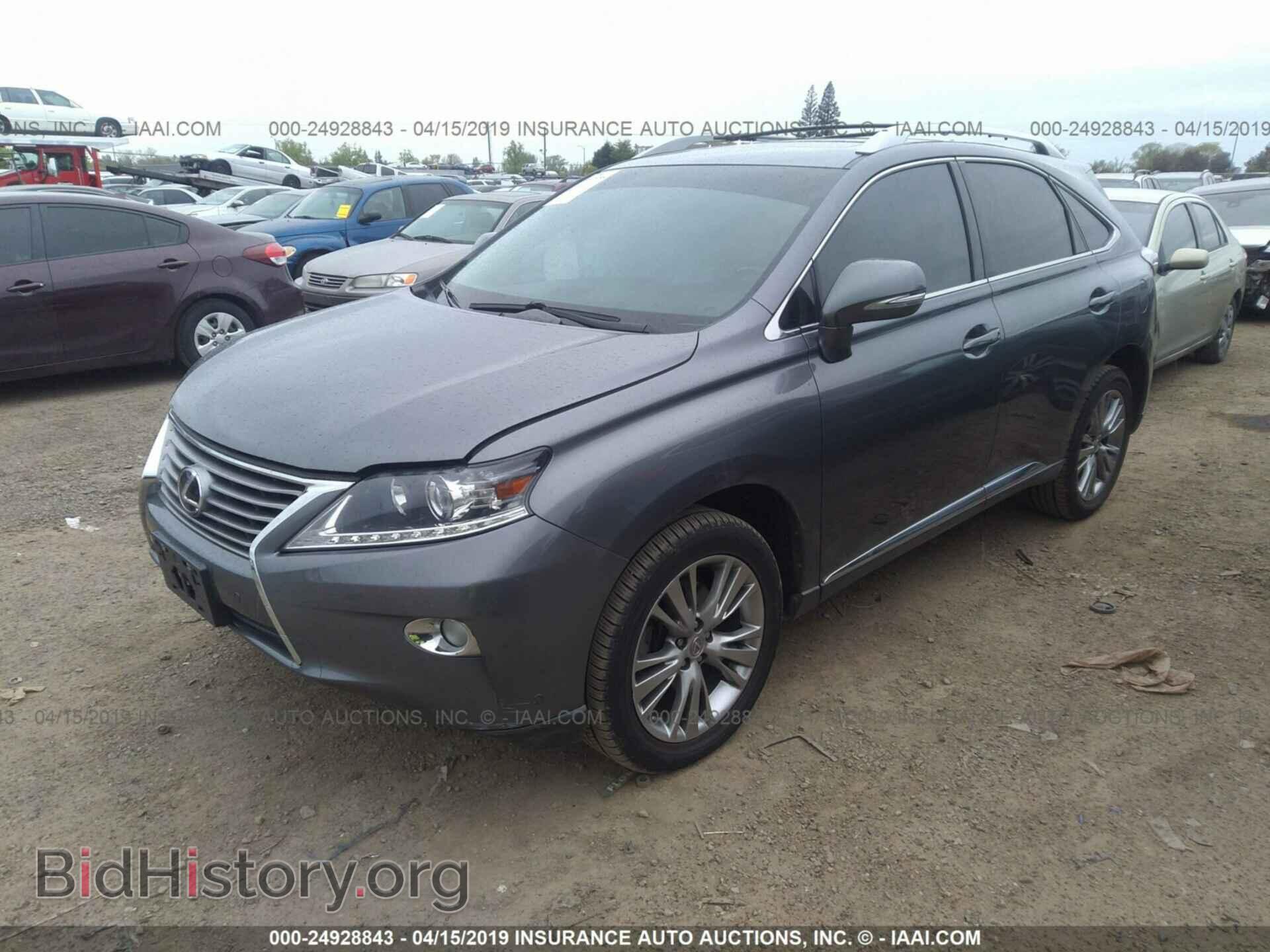 2013 LEXUS RX - VIN: 2T2BK1BAXDC219599 - Фото 2