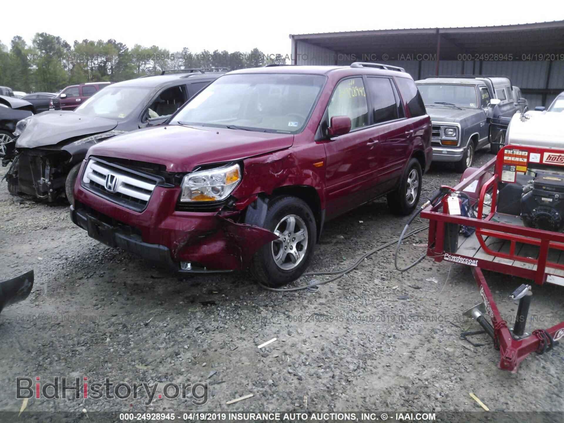 2006 HONDA PILOT - VIN: 5FNYF18606B025037 - Фото 2