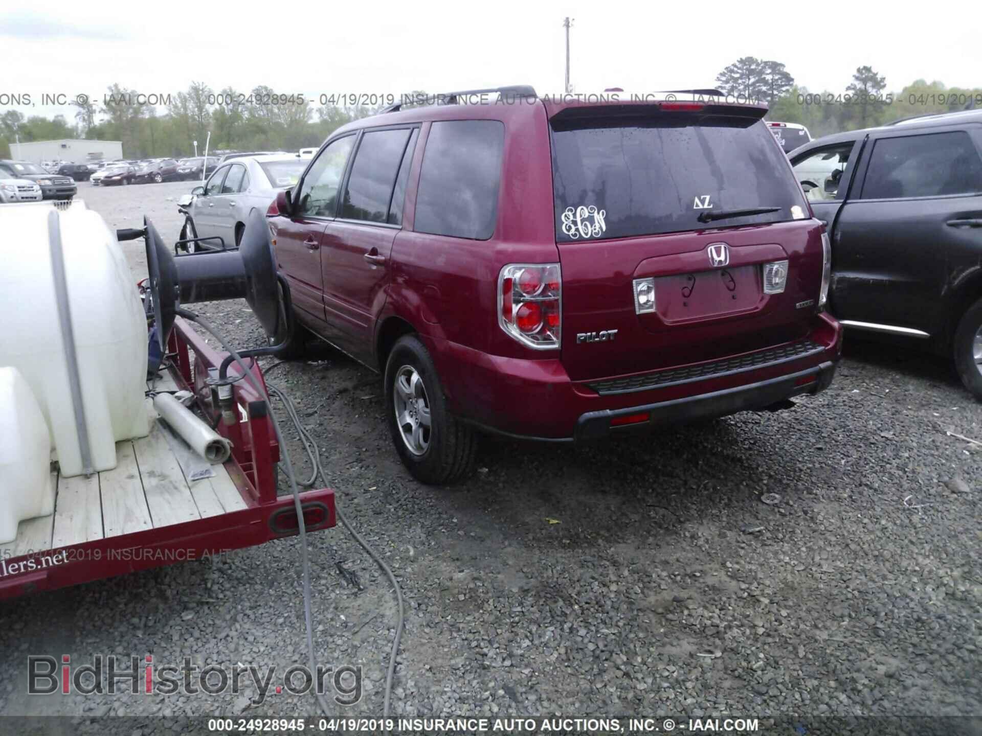 2006 HONDA PILOT - VIN: 5FNYF18606B025037 - Фото 3