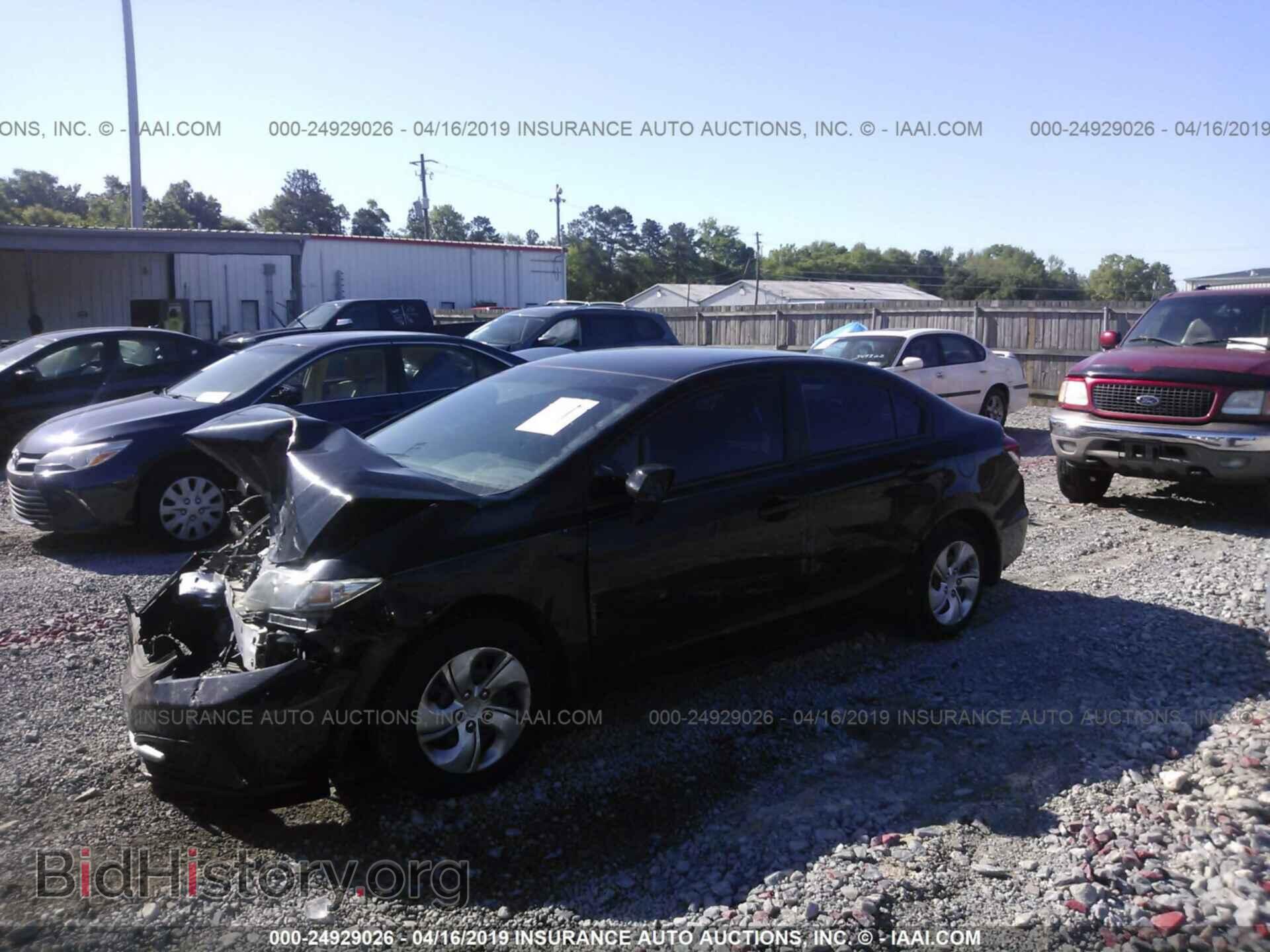 2013 HONDA CIVIC - VIN: 19XFB2F54DE091077 - Фото 2