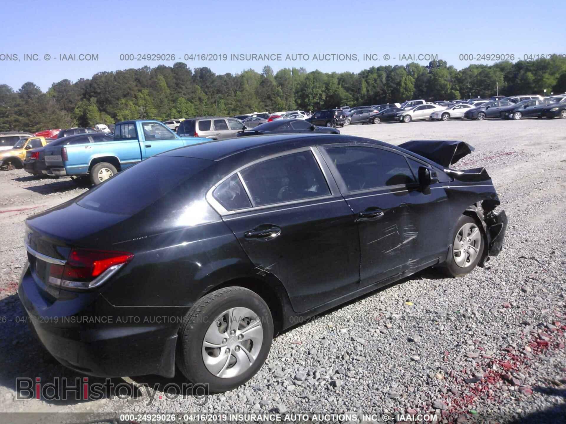 2013 HONDA CIVIC - VIN: 19XFB2F54DE091077 - Фото 4
