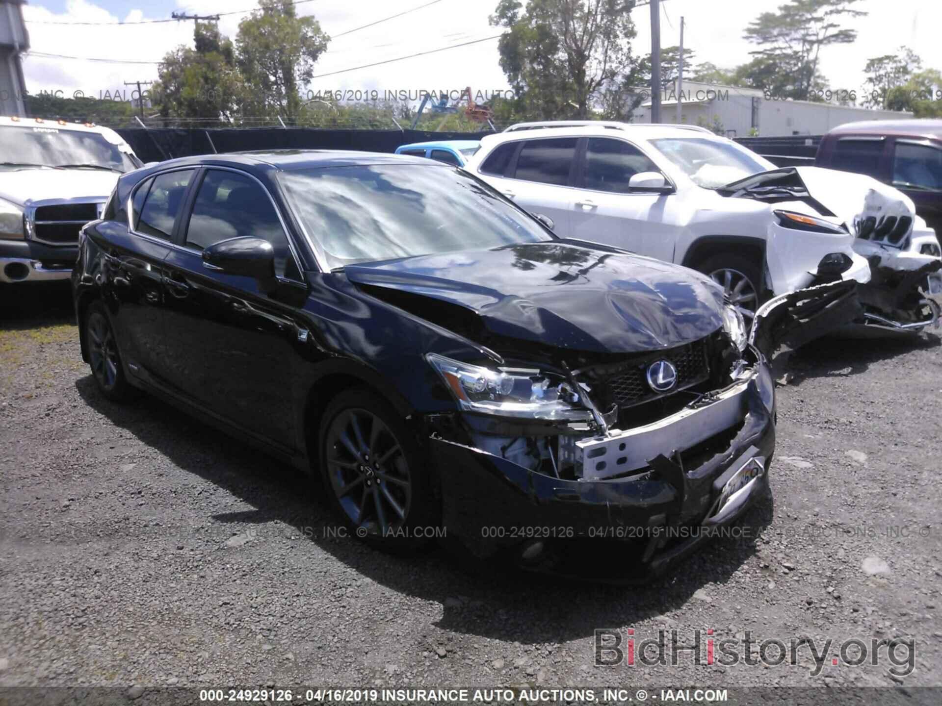 Photo JTHKD5BH1C2077092 - LEXUS CT 2012