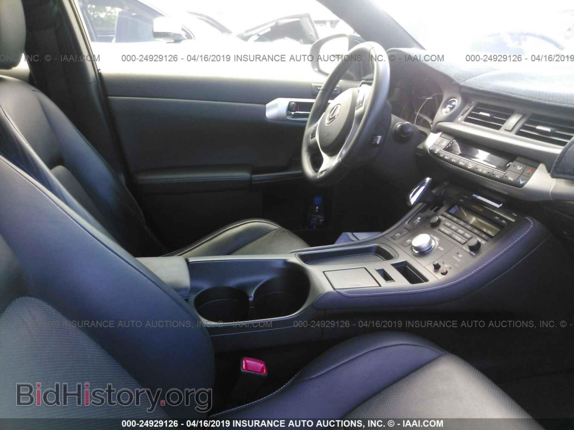 2012 LEXUS CT - VIN: JTHKD5BH1C2077092 - Photo 5