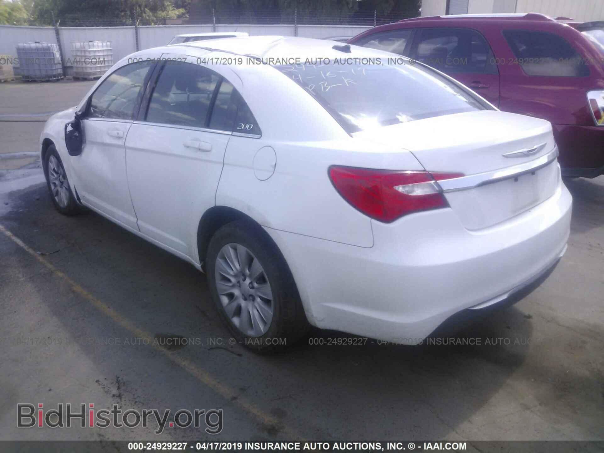 2014 CHRYSLER 200 - VIN: 1C3CCBAB2EN212753 - Фото 3