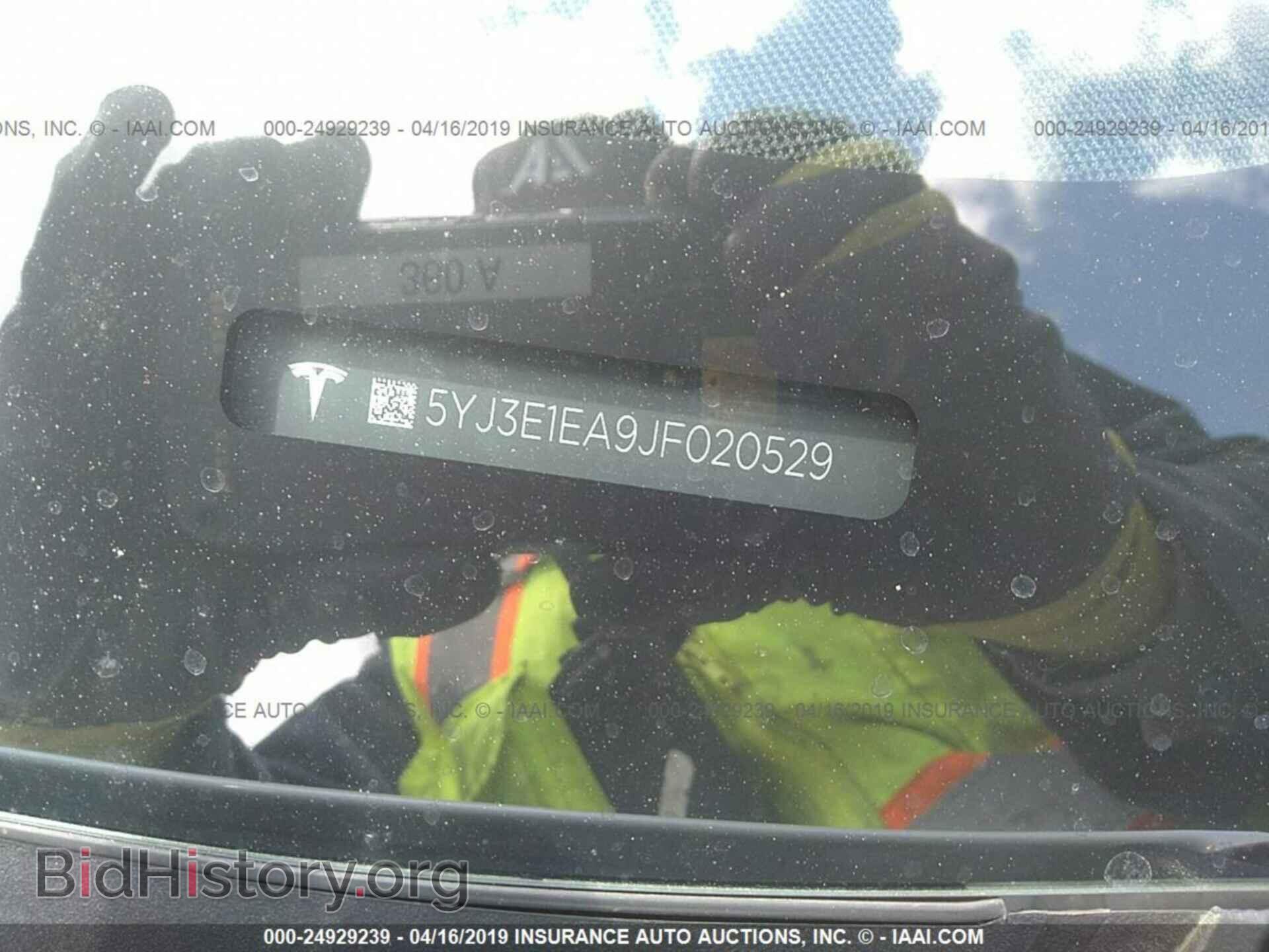 2018 TESLA MODEL 3 - VIN: 5YJ3E1EA9JF020529 - Photo 9