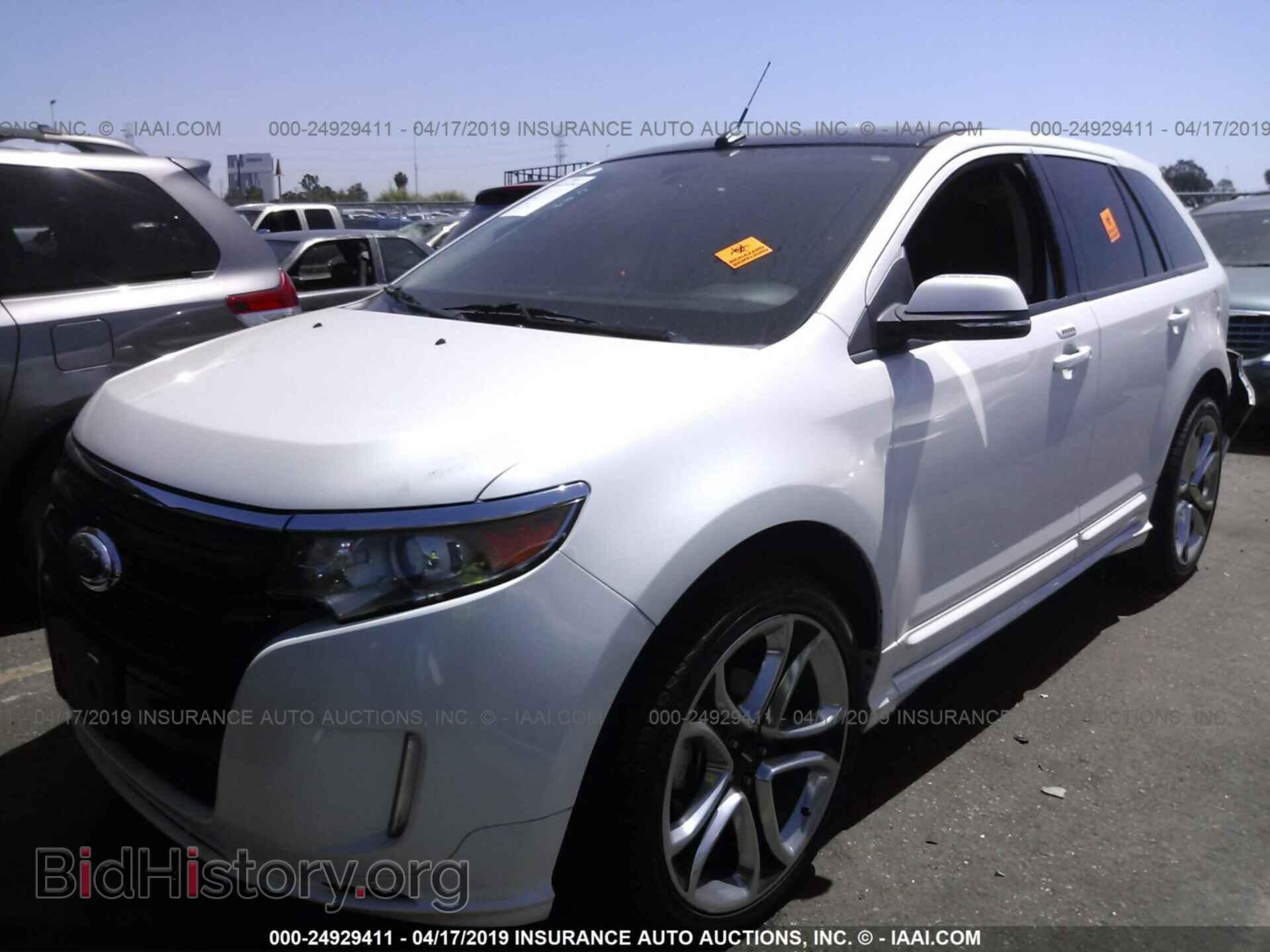 2014 FORD EDGE - VIN: 2FMDK3AK7EBA33978 - Photo 2