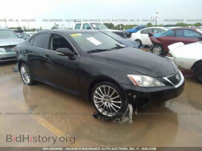 2009 Lexus IS 350, black — VIN JTHBE262292016795, IAAI