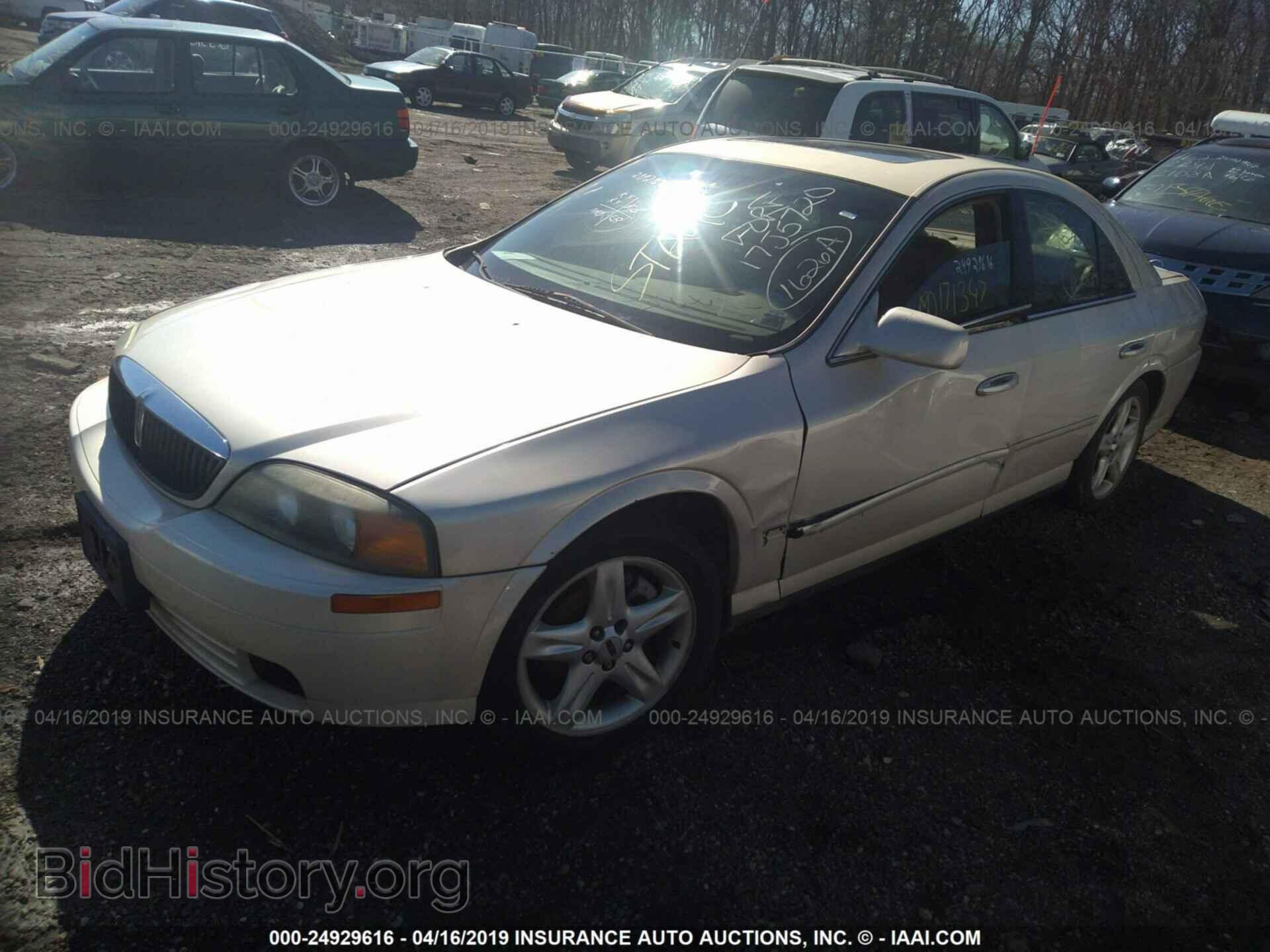 2000 LINCOLN LS - VIN: 1LNHM86S4YY922598 - Photo 2
