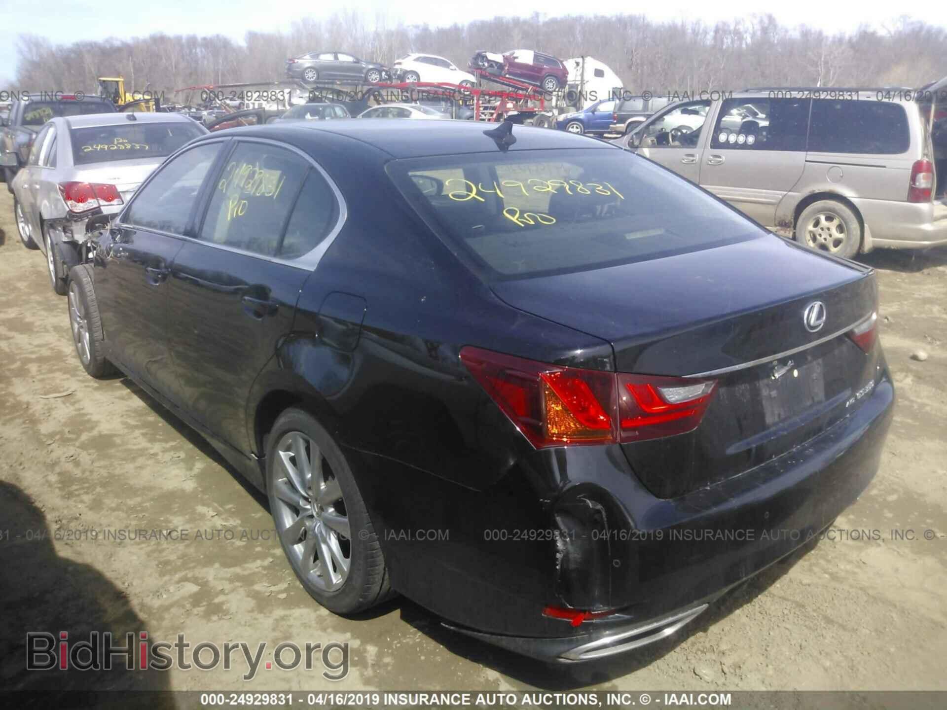 2014 LEXUS GS - VIN: JTHCE1BLXE5021877 - Фото 3