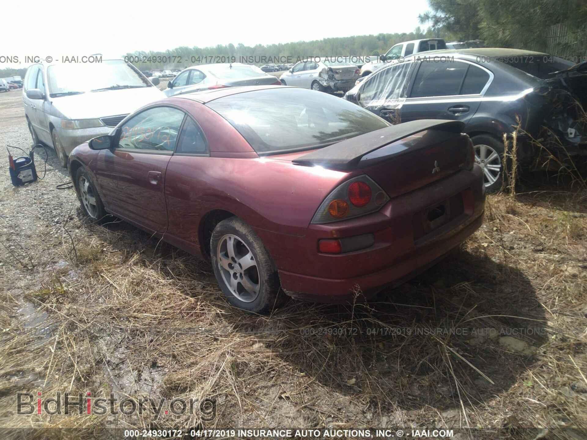 2003 MITSUBISHI ECLIPSE - VIN: 4A3AC44G73E207144 - Фото 3