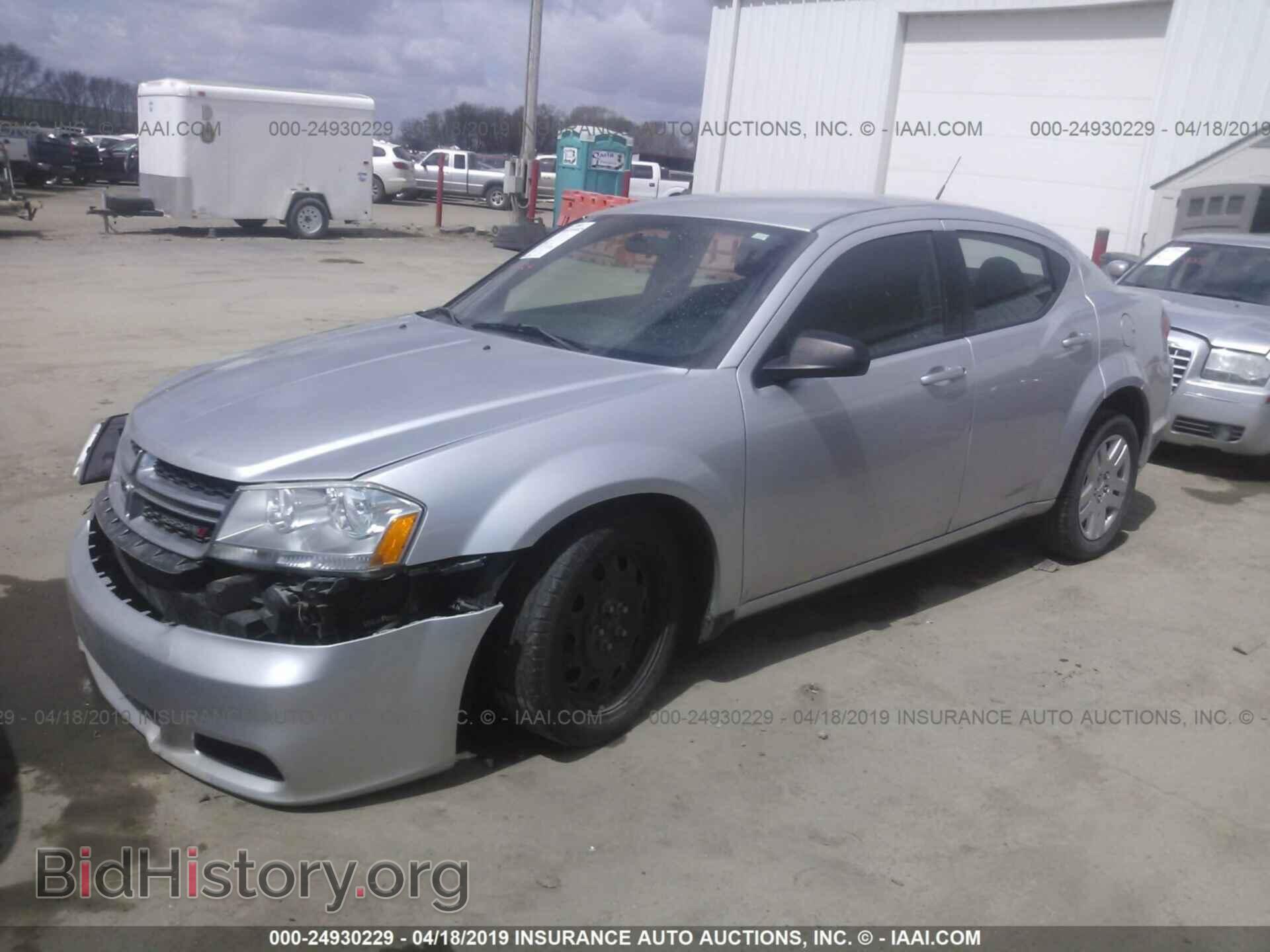 2011 DODGE AVENGER - VIN: 1B3BD4FB3BN549387 - Фото 2