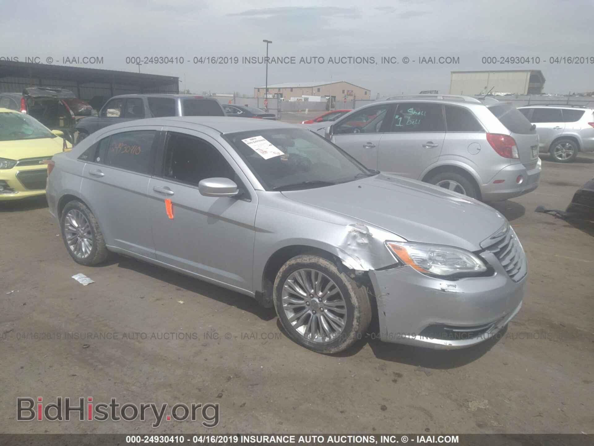 Фотография 1C3CCBABXCN256559 - CHRYSLER 200 2012