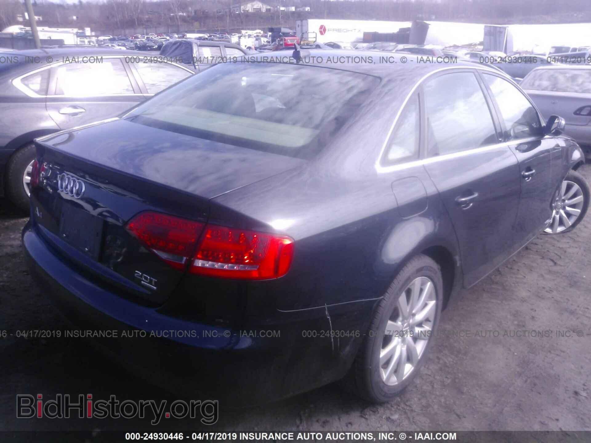 2012 AUDI A4 - VIN: WAUBFAFL4CA116814 - Фото 4