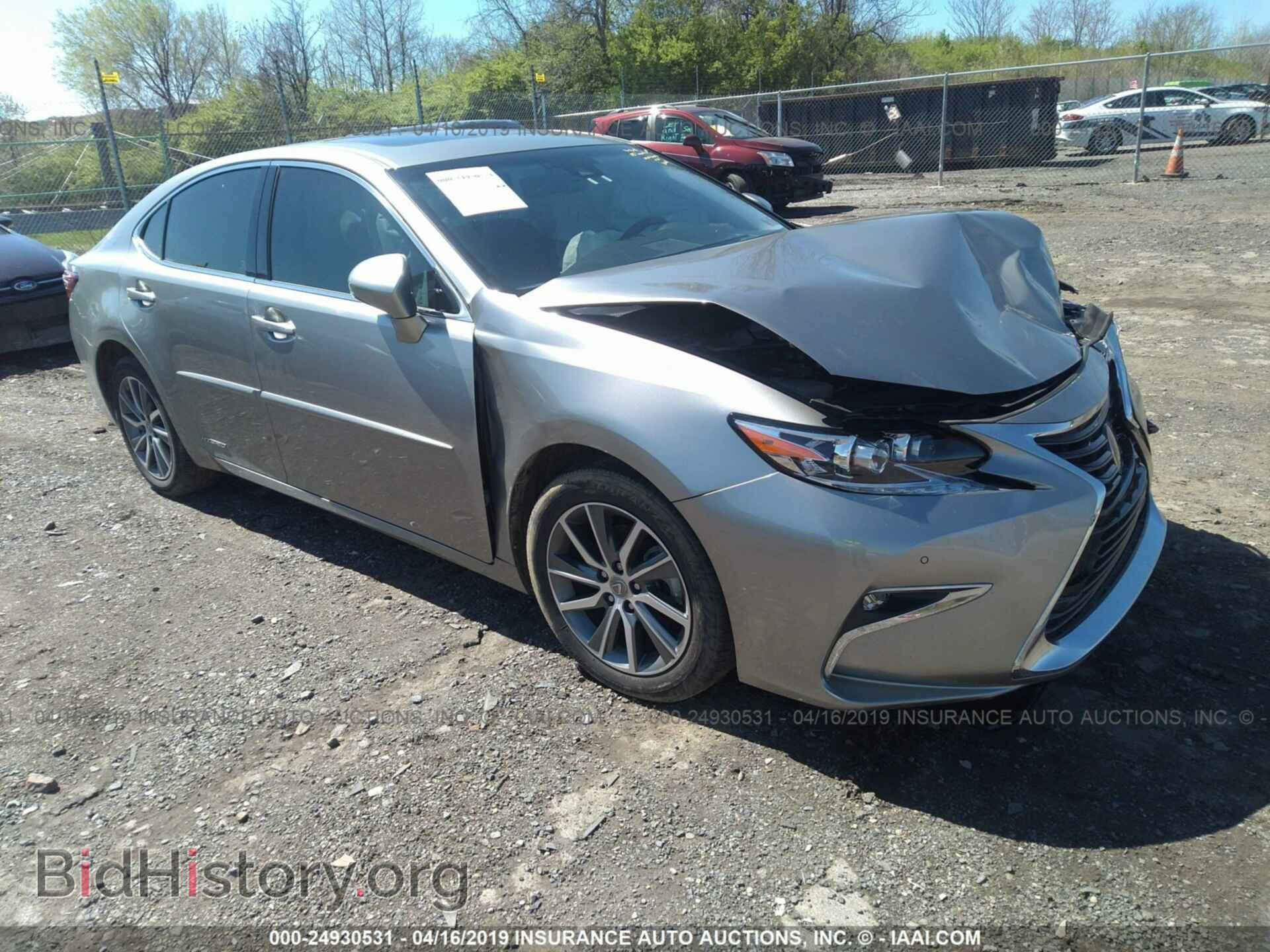 Photo JTHBW1GG3G2118654 - LEXUS ES 2016