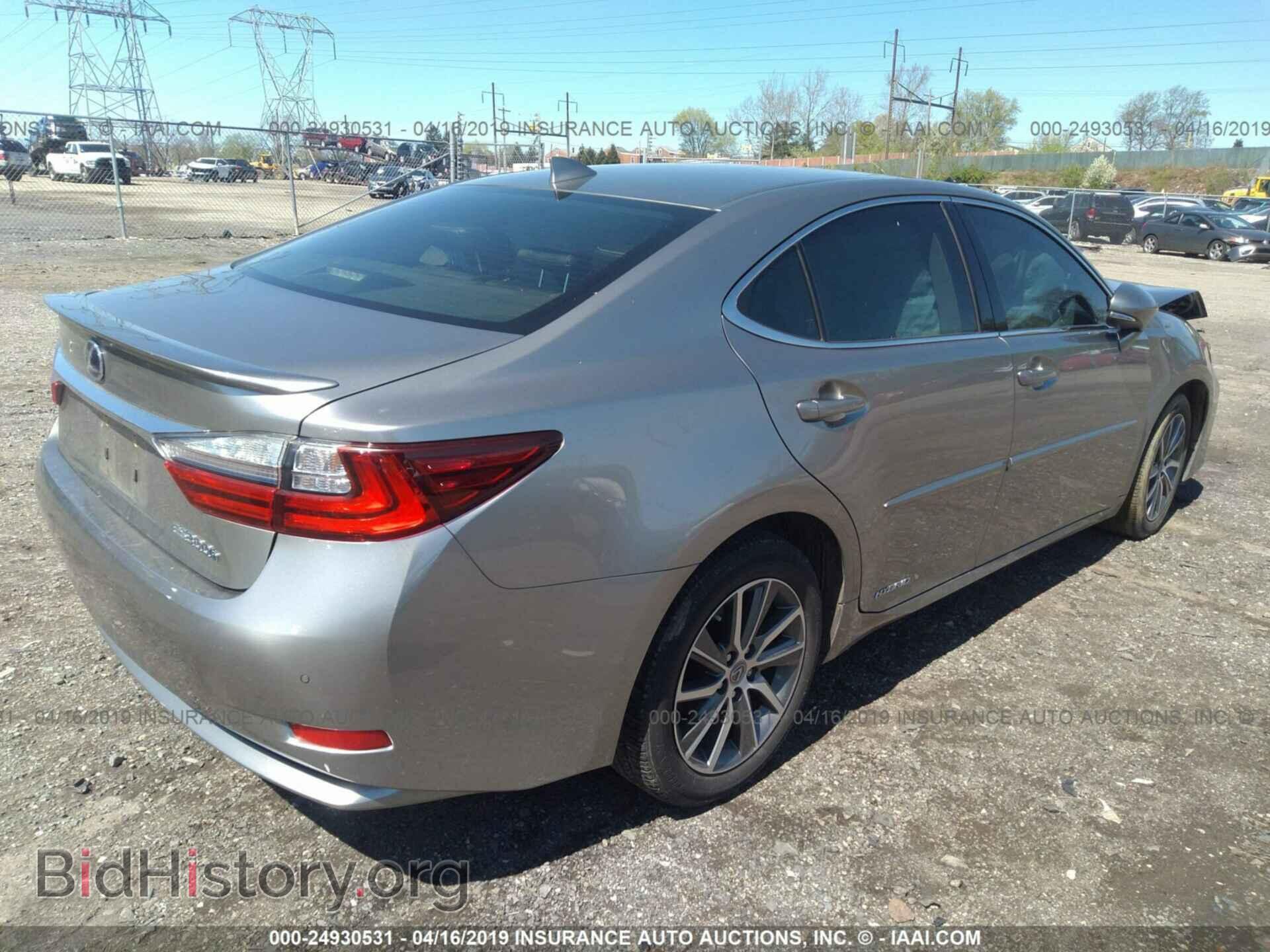 2016 LEXUS ES - VIN: JTHBW1GG3G2118654 - Фото 4