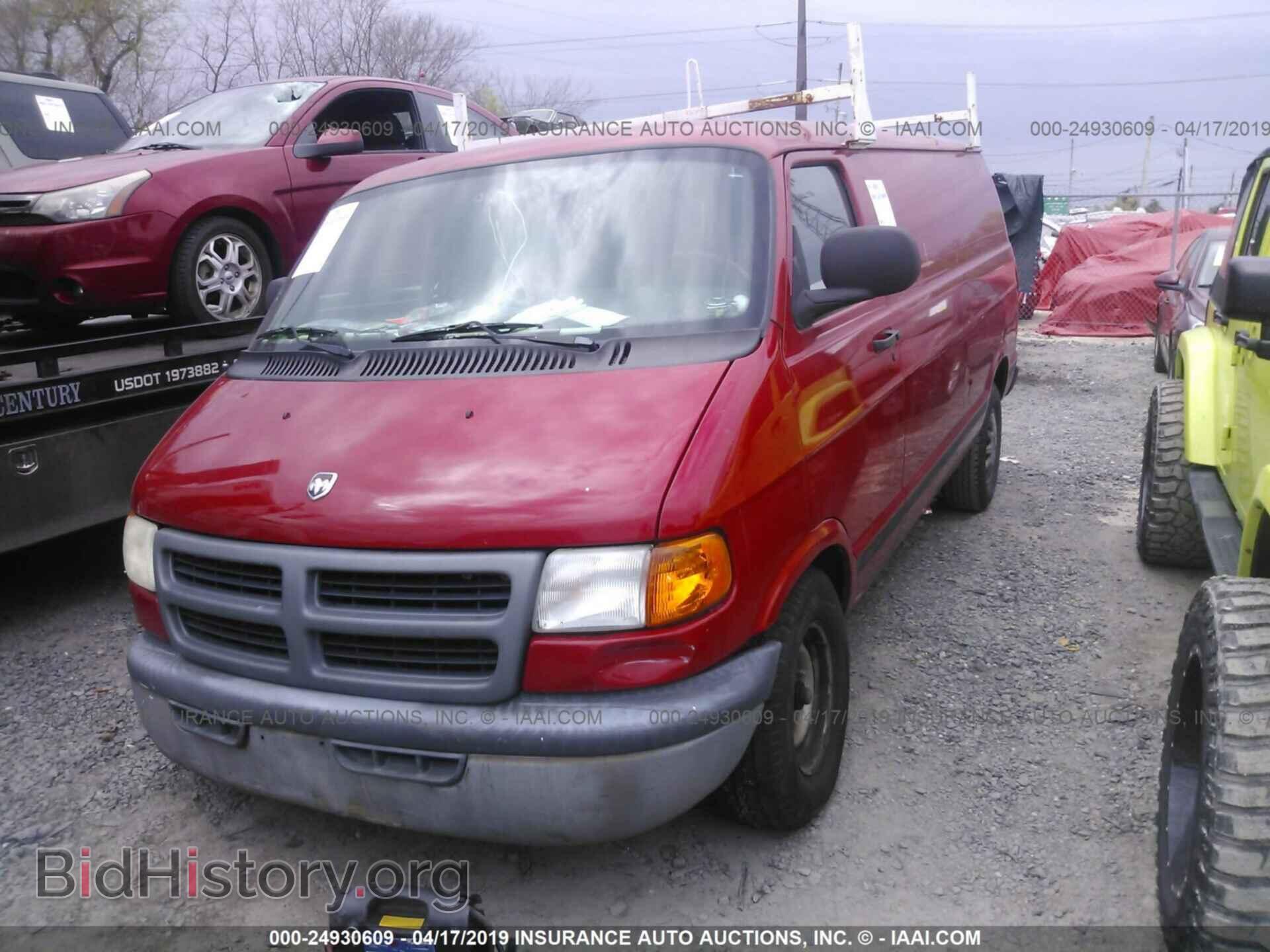 2000 DODGE RAM VAN - VIN: 2B7HB11Y9YK134393 - Фото 2
