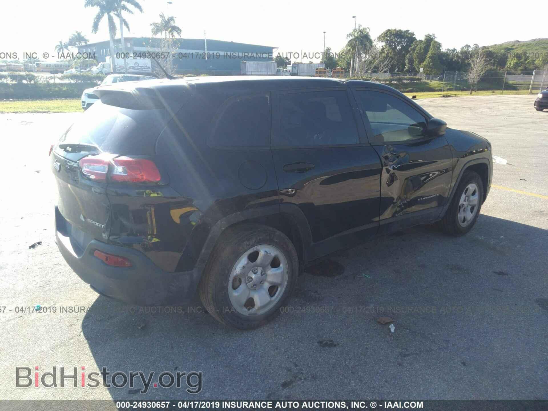 2017 JEEP CHEROKEE - VIN: 1C4PJLAB0HW523654 - Фото 4