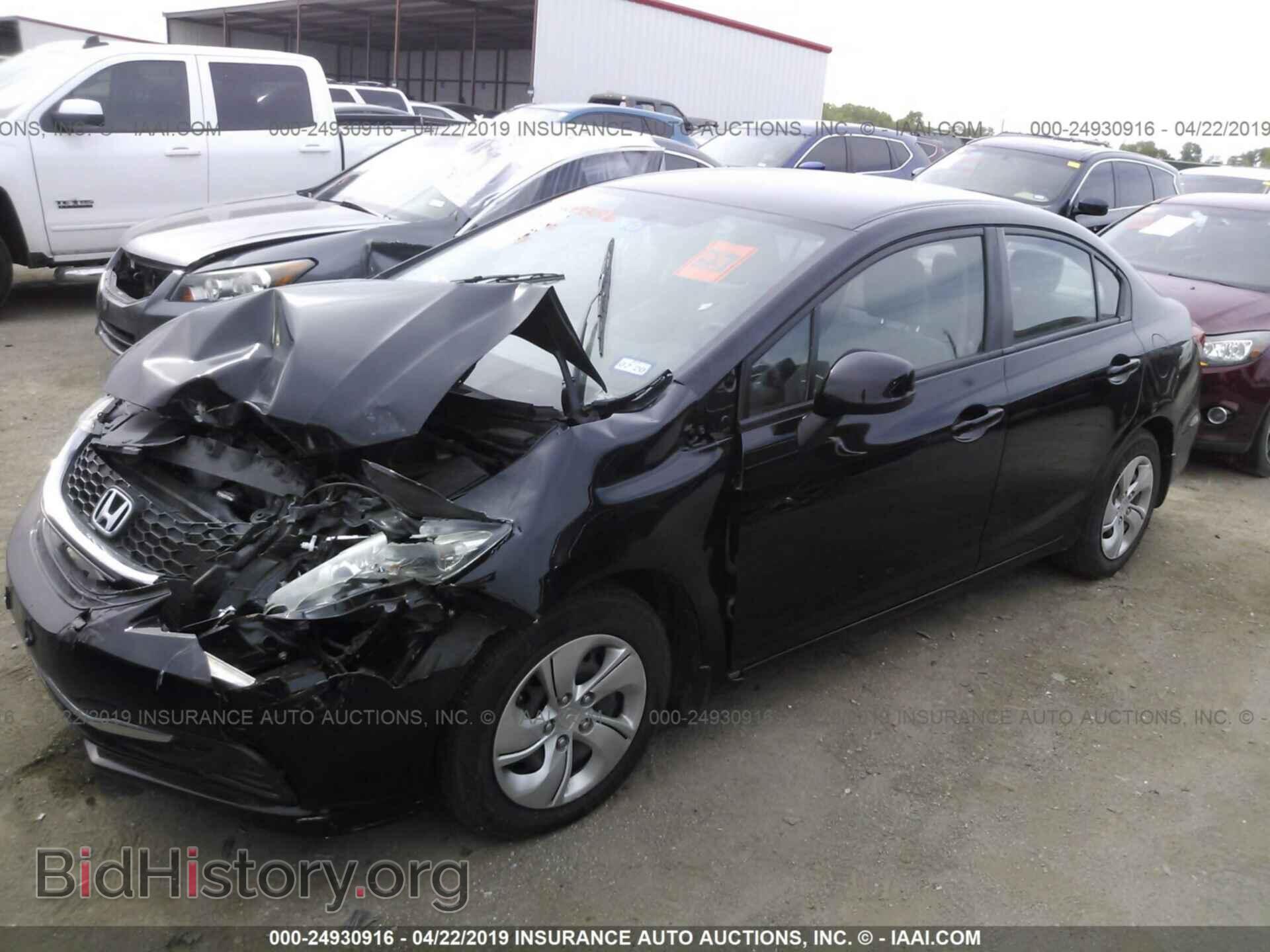 2013 HONDA CIVIC - VIN: 19XFB2F51DE009628 - Фото 2