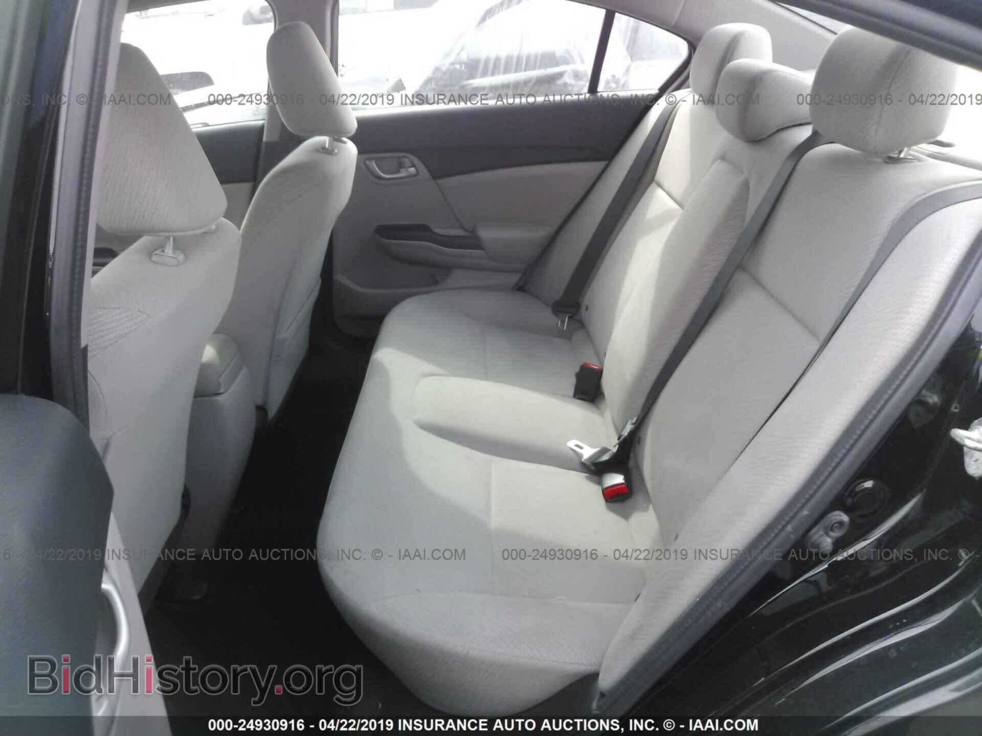 2013 HONDA CIVIC - VIN: 19XFB2F51DE009628 - Фото 8