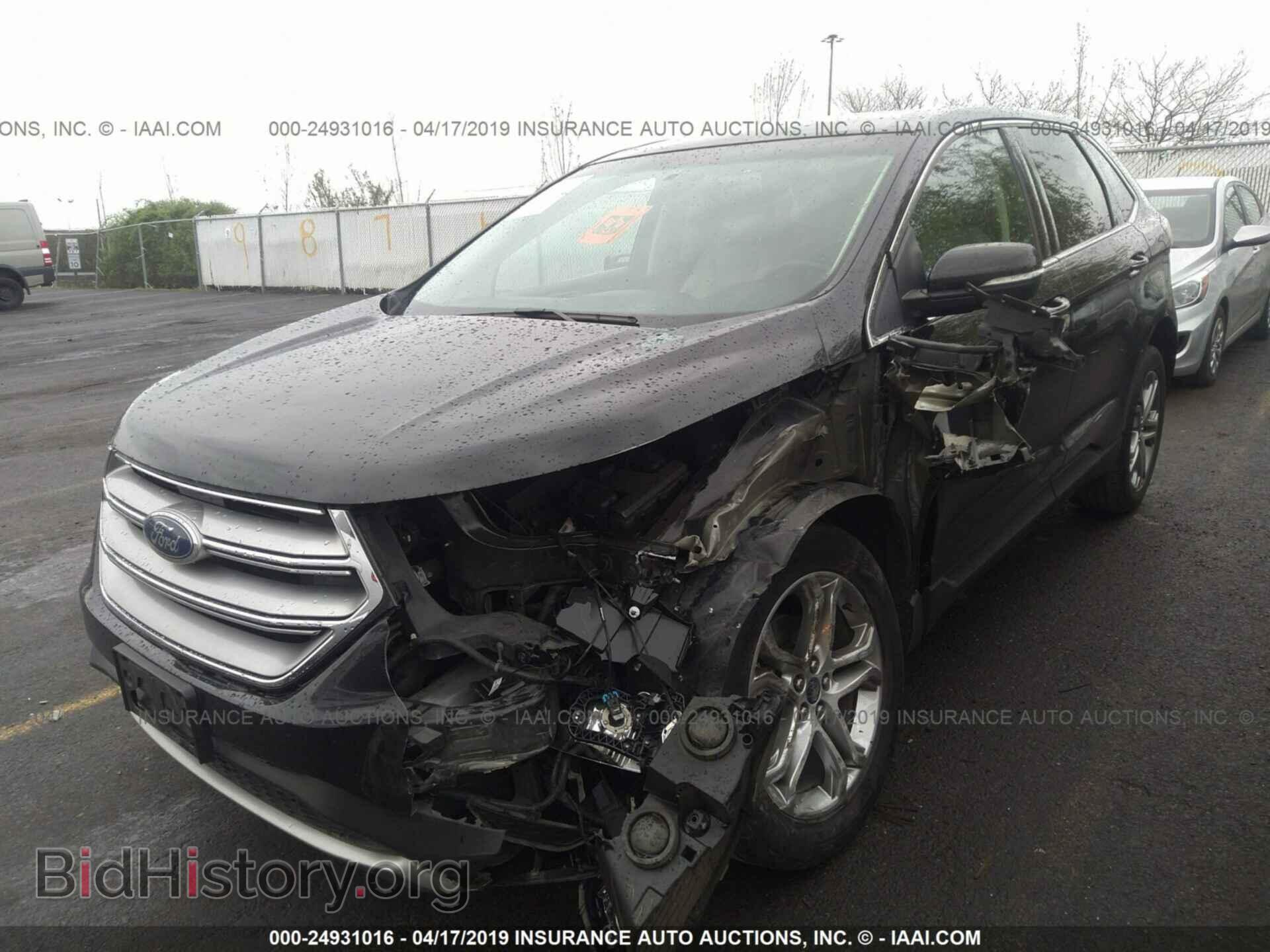 2015 FORD EDGE - VIN: 2FMTK3K91FBB23135 - Photo 2